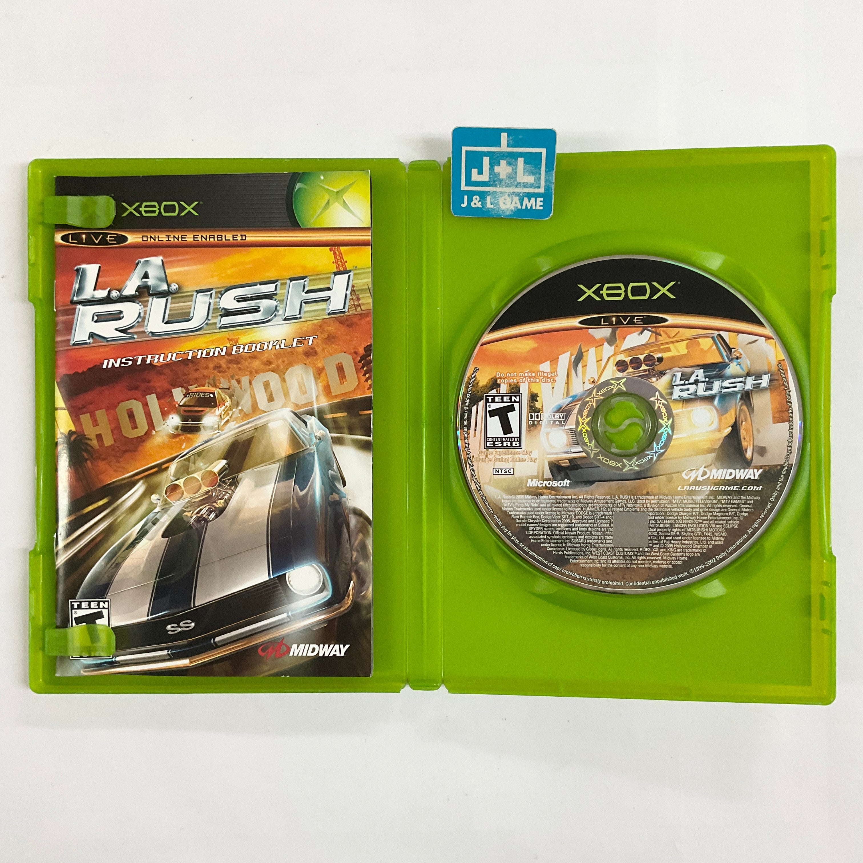 L.A. Rush - (XB) Xbox [Pre-Owned] Video Games Midway   