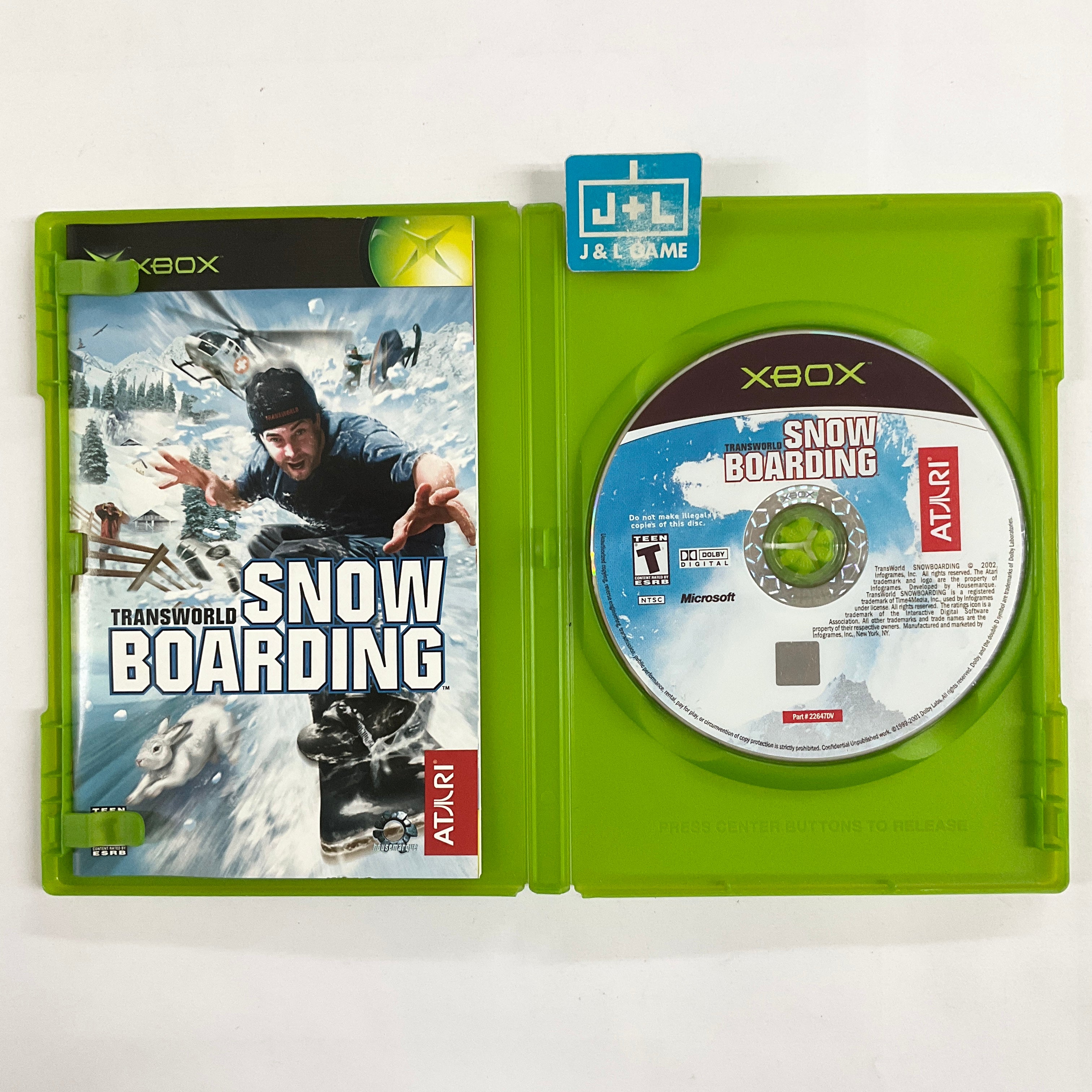 TransWorld Snowboarding - (XB) Xbox [Pre-Owned] Video Games Atari SA   