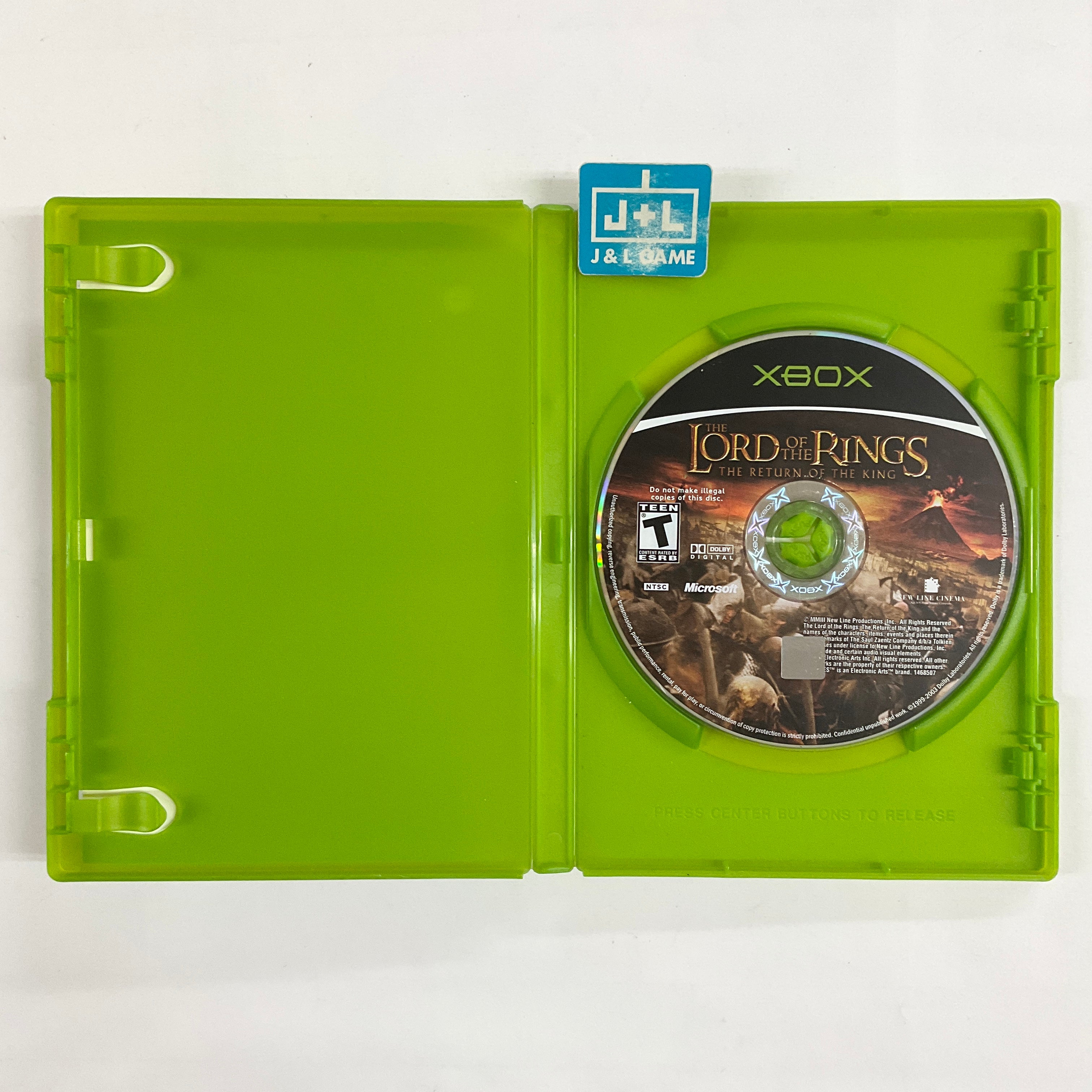 The Lord of the Rings: The Return of the King - (XB) Xbox [Pre-Owned] Video Games EA Games   