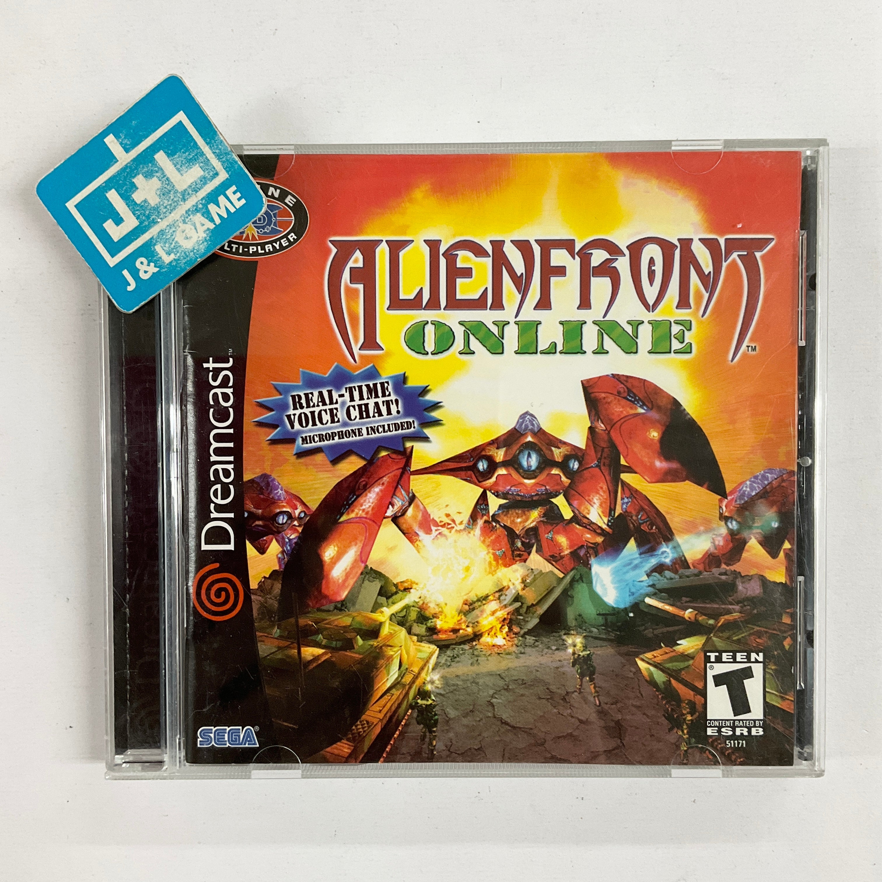 Alien Front Online - (DC) SEGA Dreamcast  [Pre-Owned] Video Games Sega   