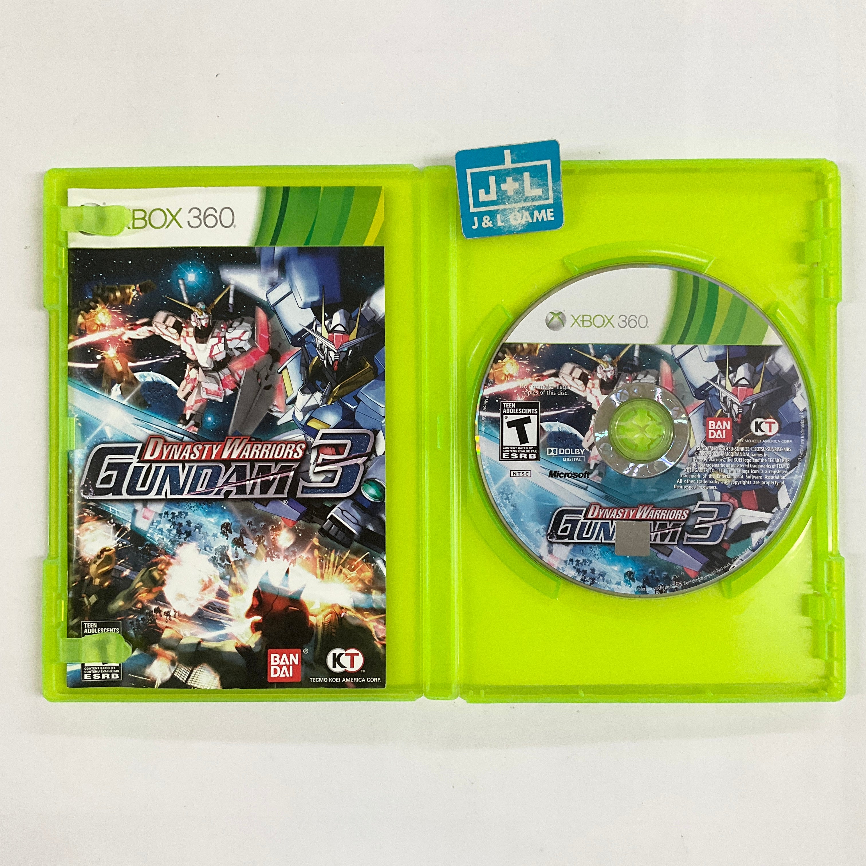 Dynasty Warriors: Gundam 3 - Xbox 360 [Pre-Owned] Video Games Namco Bandai Games   