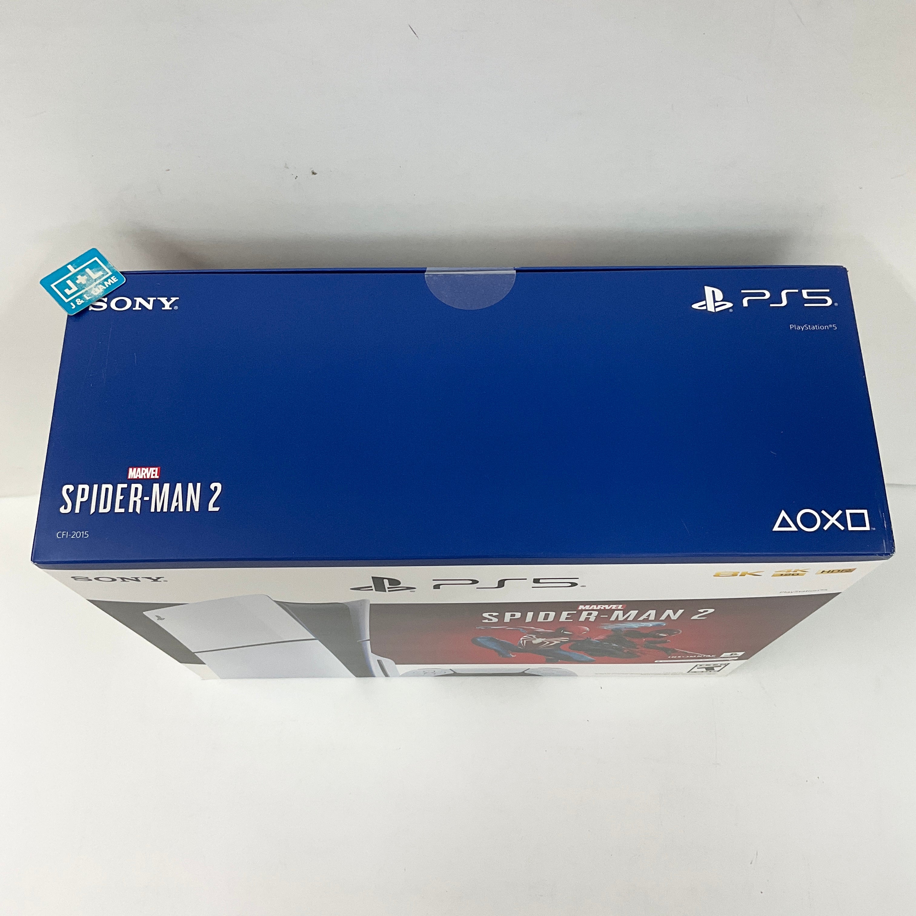 SONY PlayStation 5 Slim Disc Edition Console (Marvel’s Spider-Man 2 Bundle) - (PS5) Playstation 5 Consoles Sony   