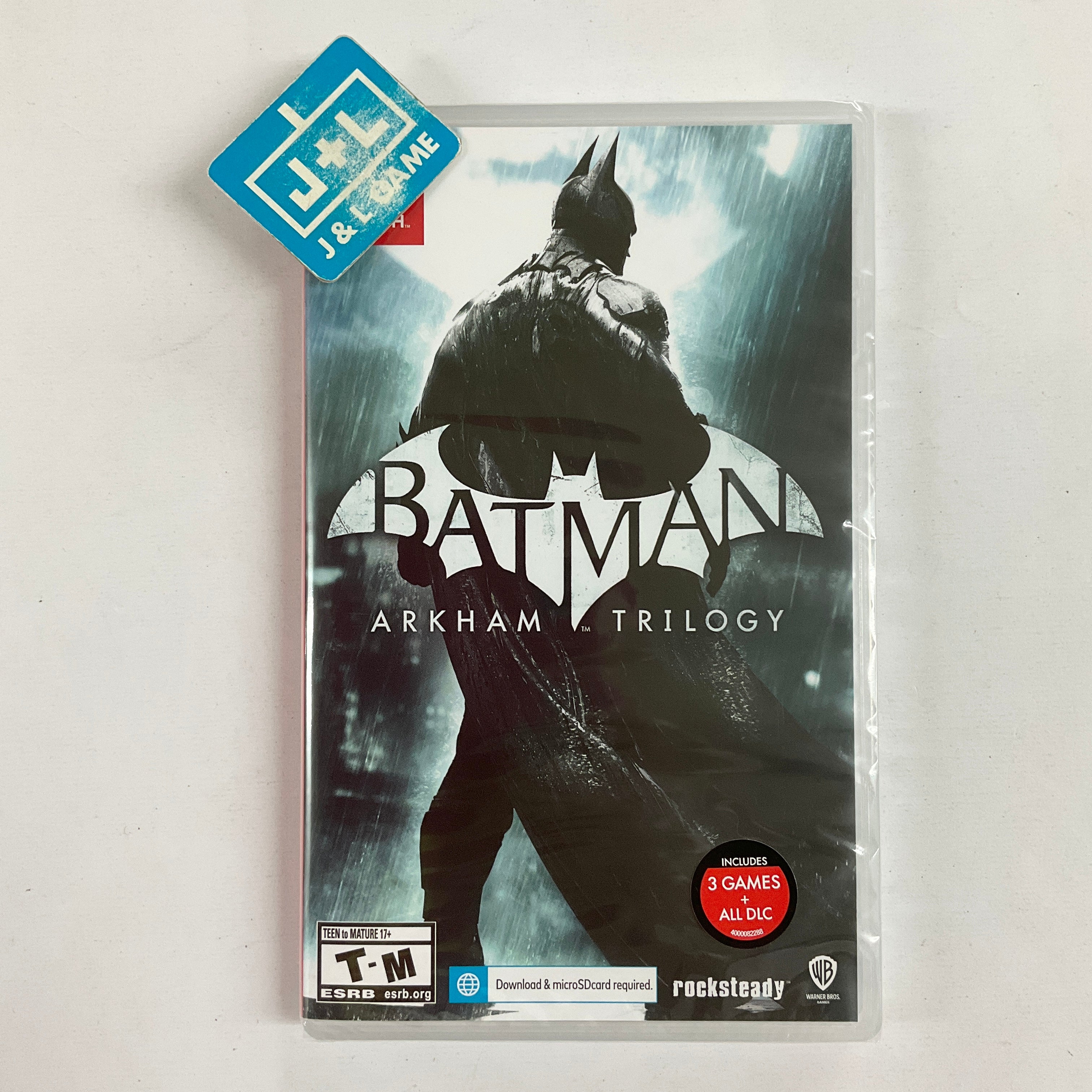 Batman: Arkham Trilogy - (NSW) Nintendo Switch Video Games WB Games   