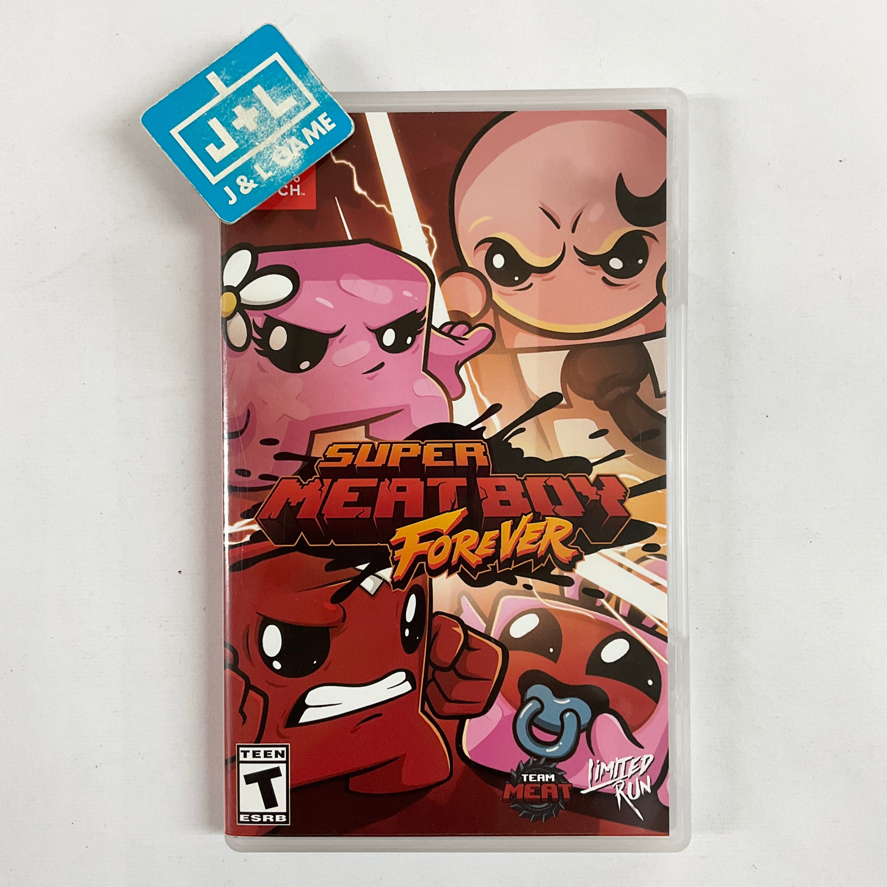 Super Meat Boy Forever (Limited Run #116) (Alt. Cover) - (NSW) Nintendo Switch [Pre-Owned] Video Games Limited Run Games   