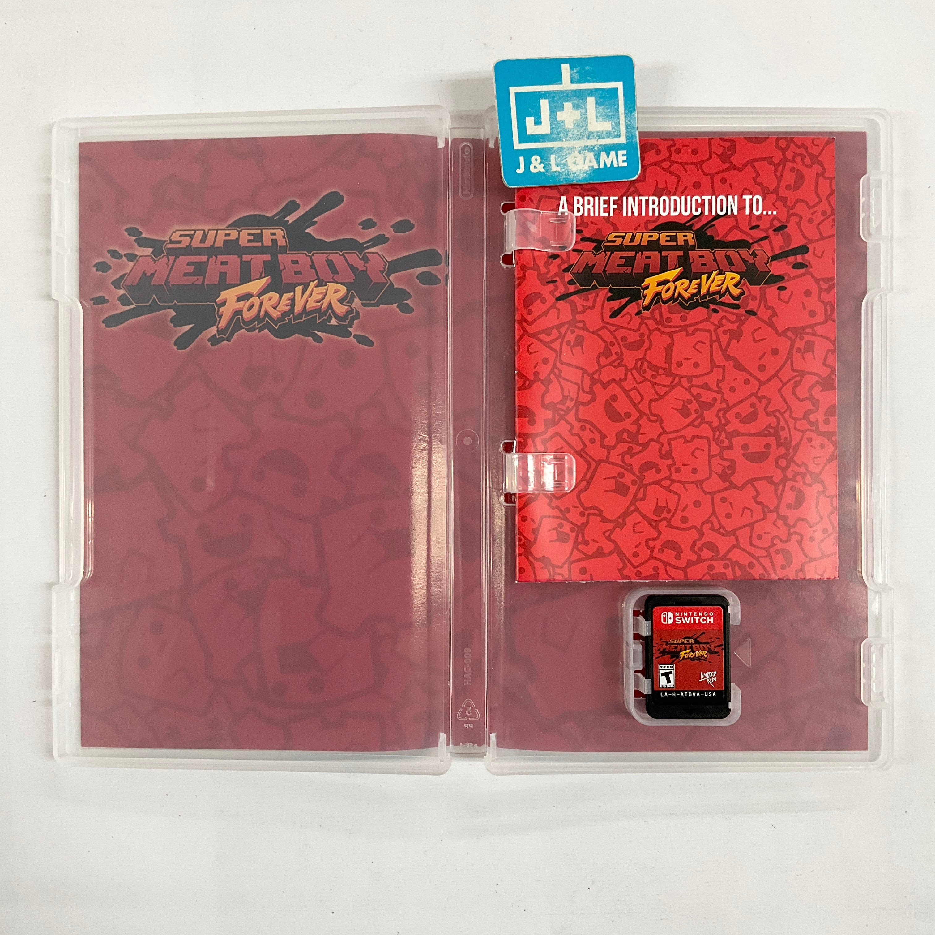 Super Meat Boy Forever (Limited Run #116) (Alt. Cover) - (NSW) Nintendo Switch [Pre-Owned] Video Games Limited Run Games   