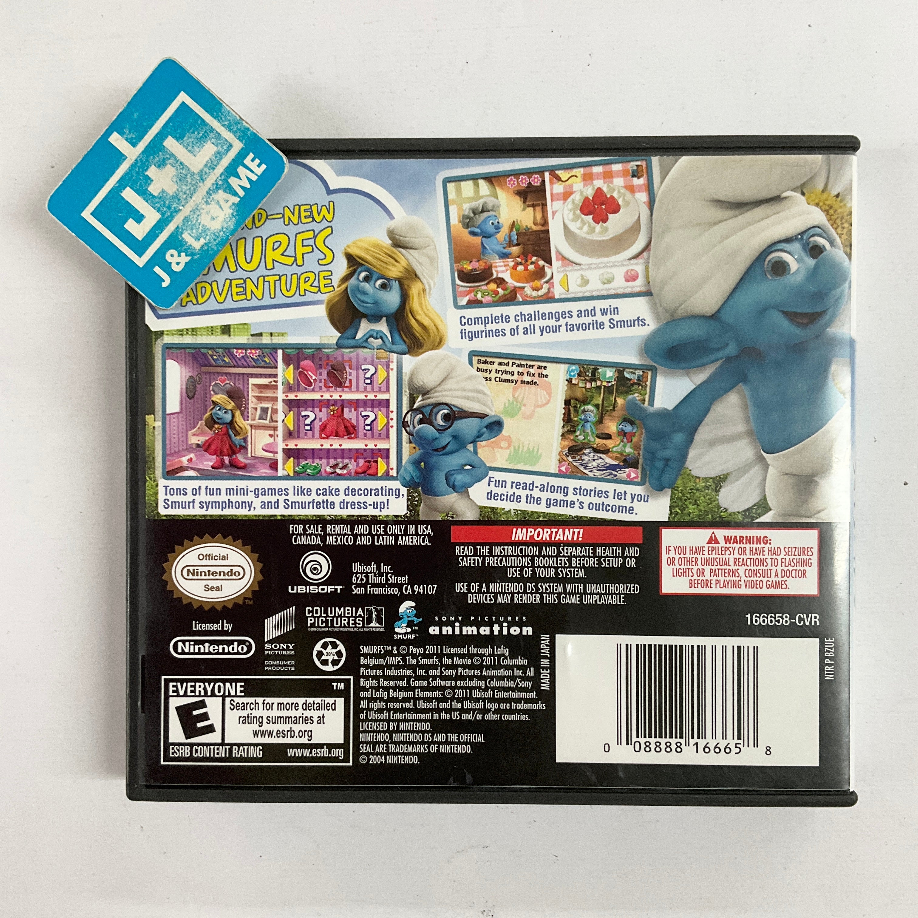 The Smurfs - (NDS) Nintendo DS [Pre-Owned] Video Games Ubisoft   