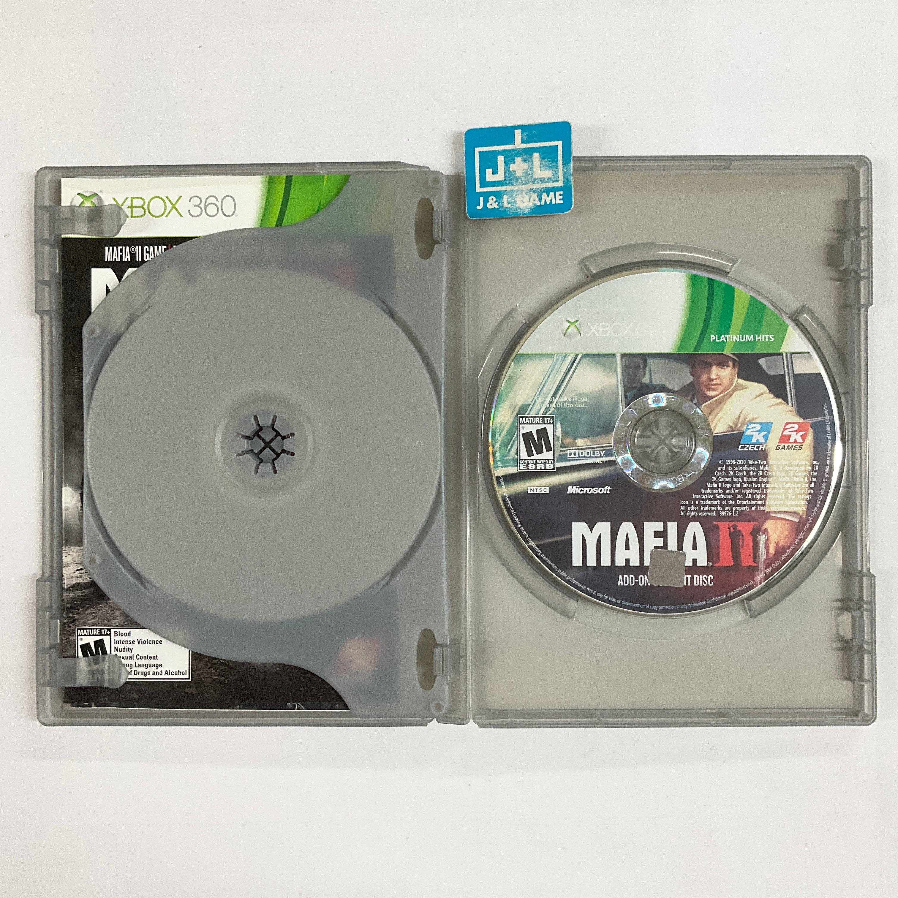 Mafia II (Platinum Hits) - Xbox 360 [Pre-Owned] Video Games 2K Games   