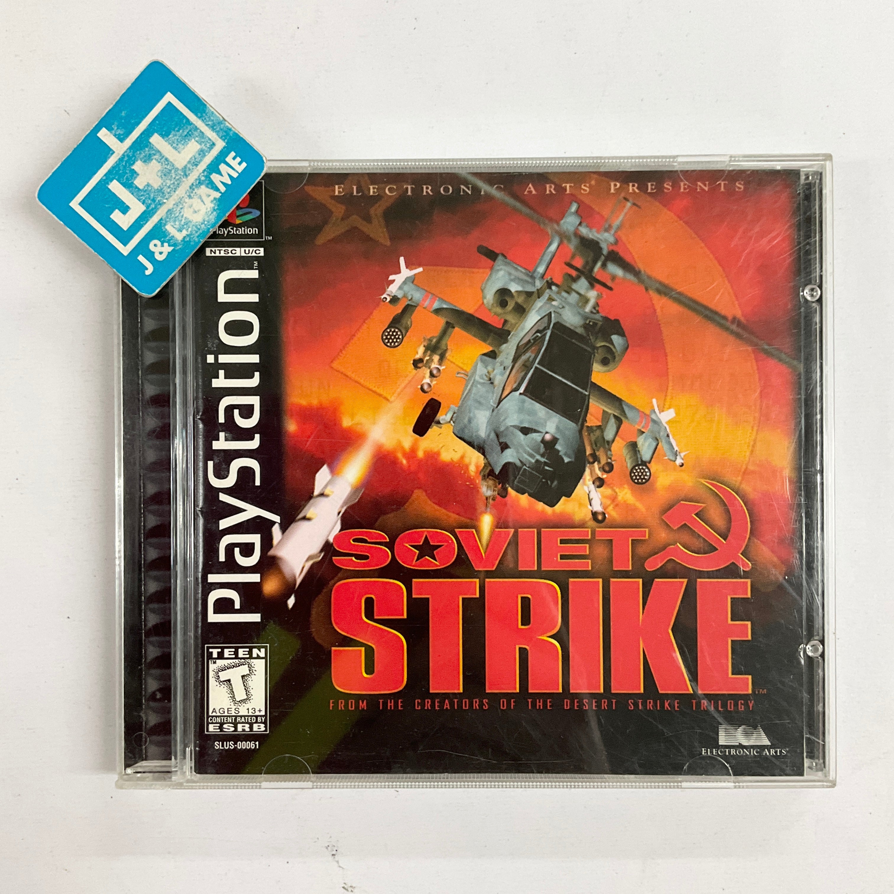 Soviet Strike - (PS1) PlayStation 1 [Pre-Owned] Video Games Electronic Arts   