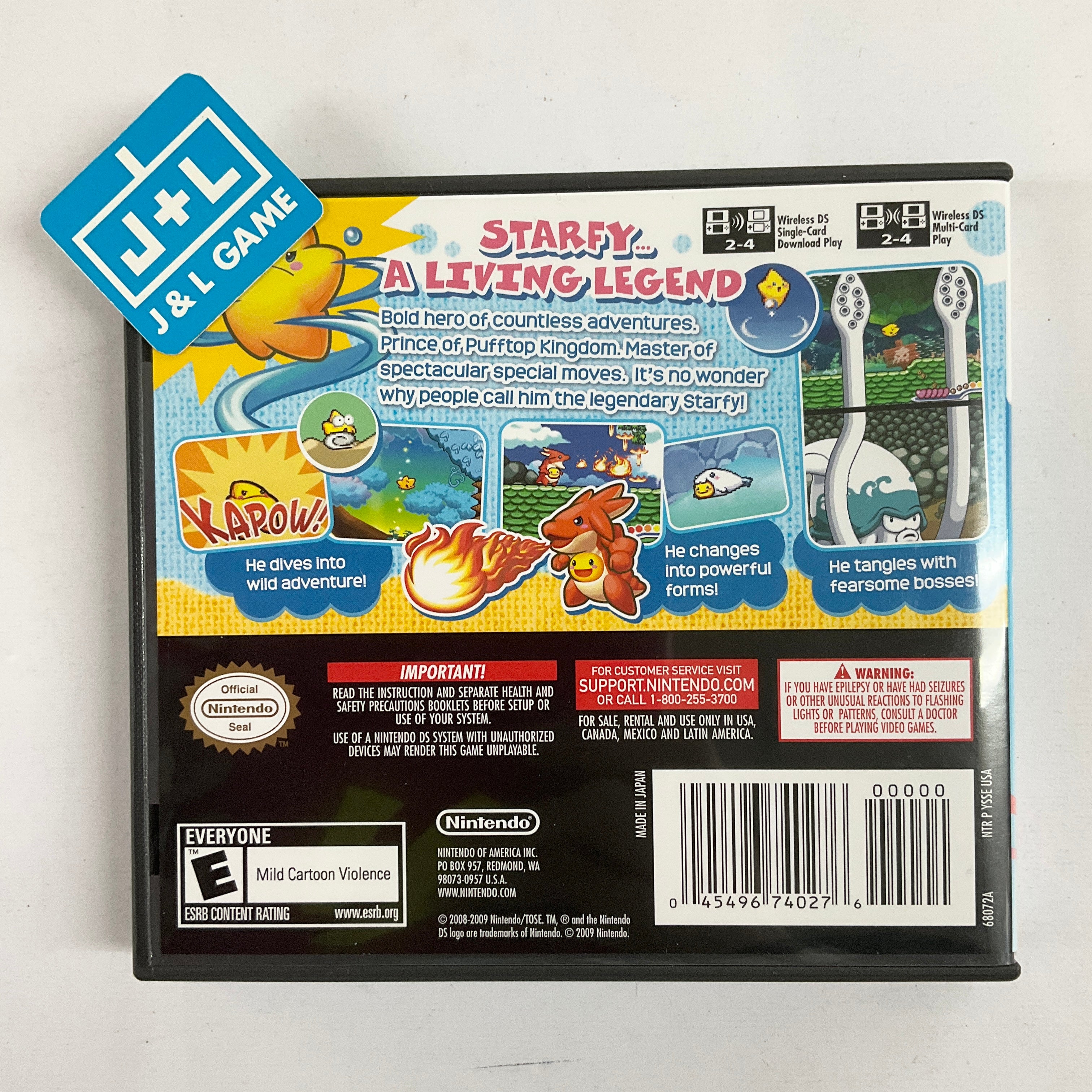 The Legendary Starfy - (NDS) Nintendo DS [Pre-Owned] Video Games Nintendo   