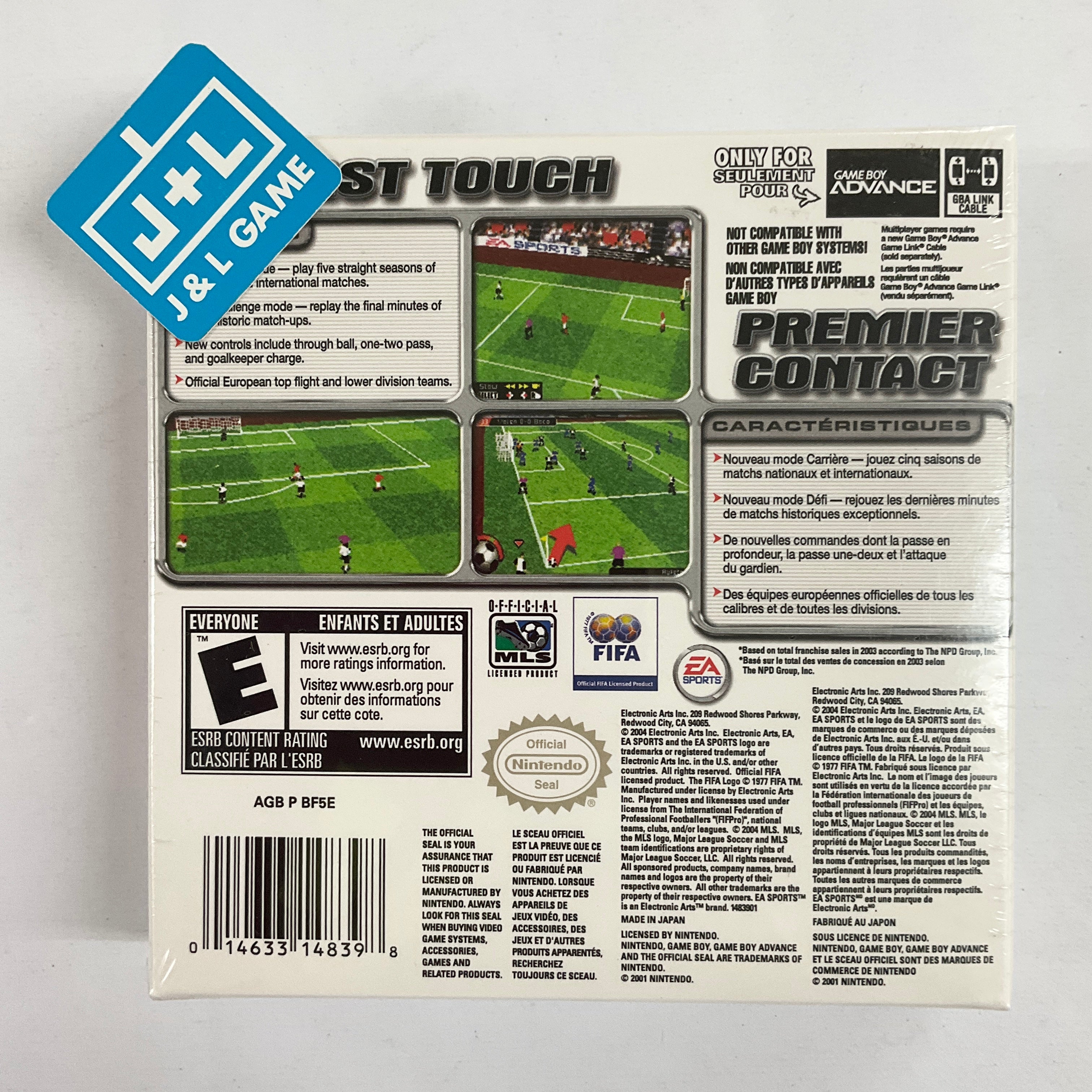 FIFA Soccer 2005 - (GBA) Game Boy Advance Video Games EA Sports   