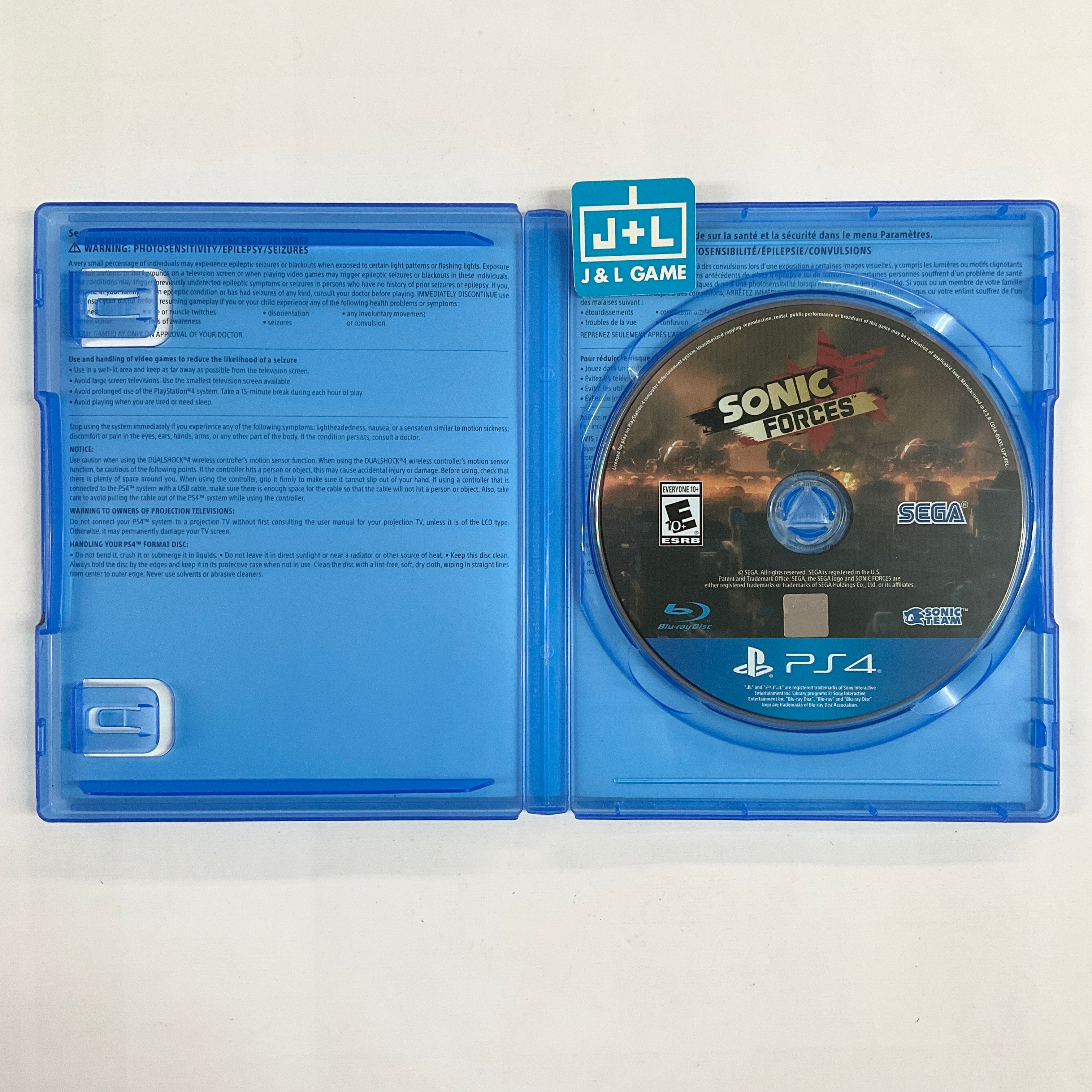 Sonic Forces - (PS4) Playstation 4 [Pre-Owned] Video Games Sega   