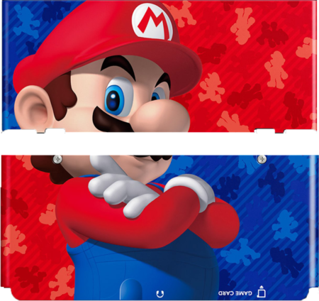 New Nintendo 3DS Cover Plates No. 069 (Mario Red and Blue) - New Nintendo 3DS (Bulk Packaging) Accessories Nintendo   