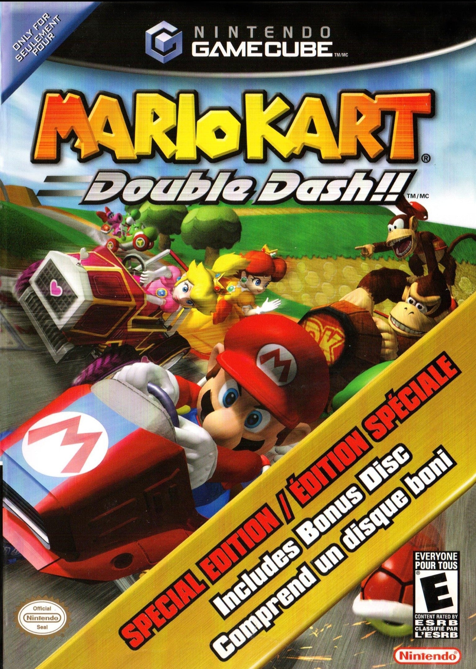 Mario Kart: Double Dash!! With Bonus Disc - (GC) GameCube [Pre-Owned] Video Games Nintendo   