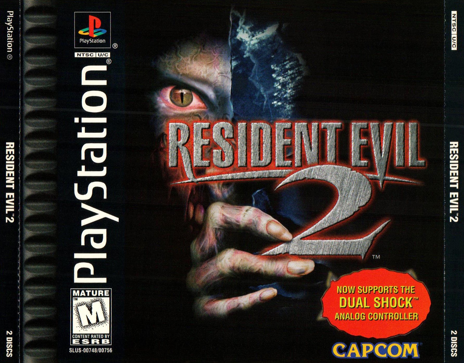 Resident Evil 2 (Dual Shock) - (PS1) PlayStation 1 [Pre-Owned] Video Games Capcom   