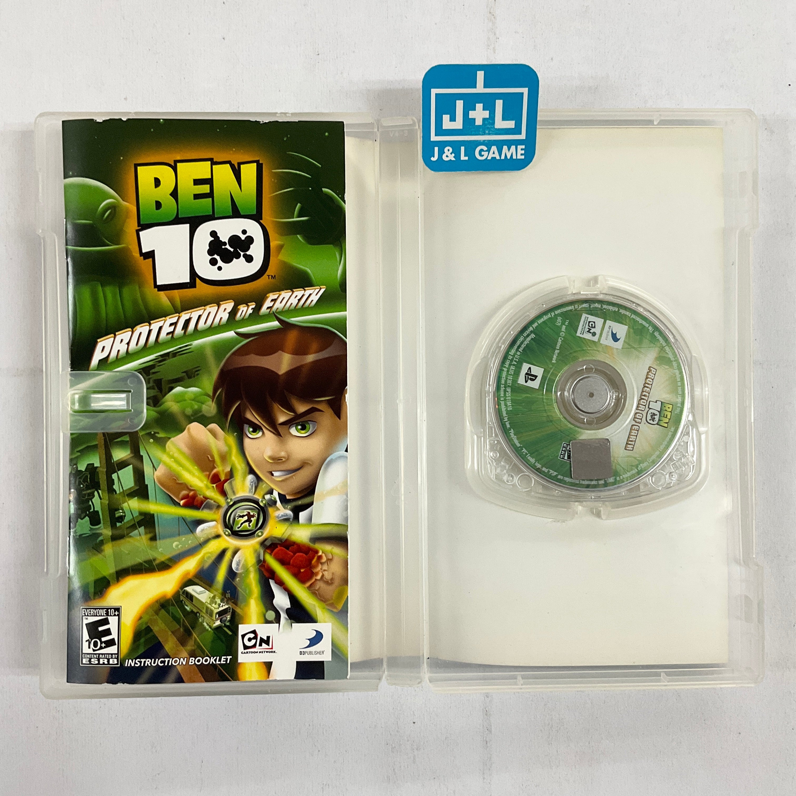 Ben 10: Protector of Earth - Sony PSP [Pre-Owned] Video Games D3Publisher   