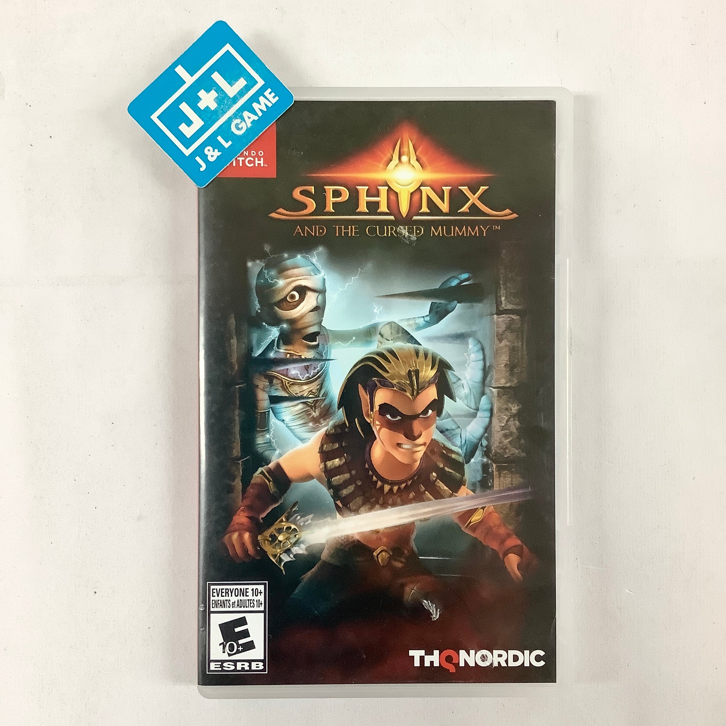 Sphinx and the Cursed Mummy - (NSW) Nintendo Switch [Pre-Owned] Video Games THQ Nordic   