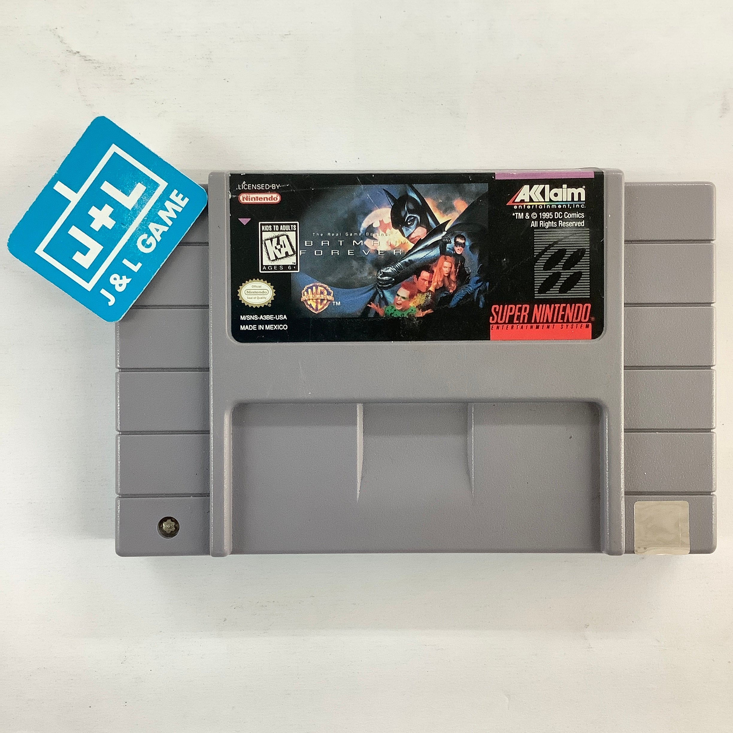 Batman Forever - (SNES) Super Nintendo [Pre-Owned] Video Games Acclaim   