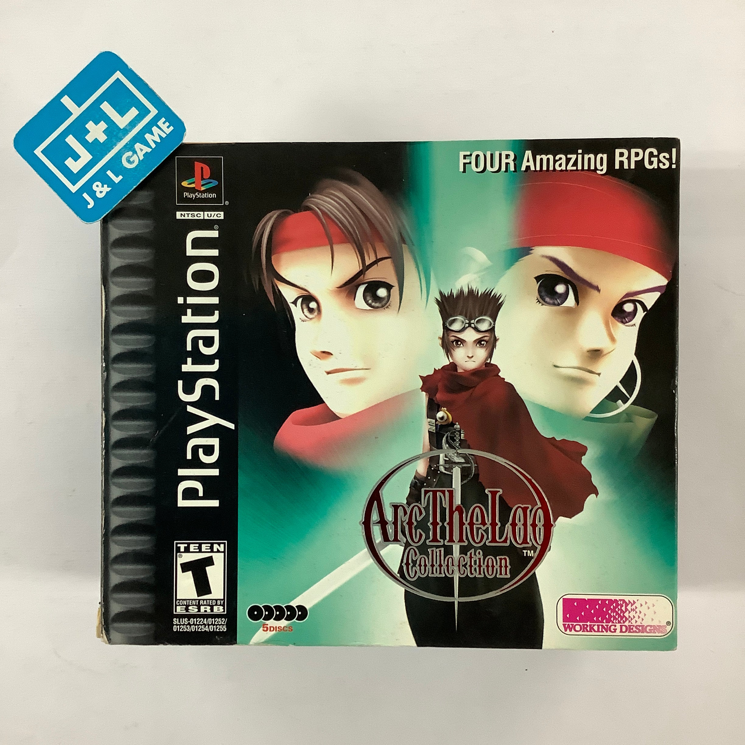 Arc the Lad Collection - (PS1) PlayStation 1 [Pre-Owned] Video Games Working Designs   