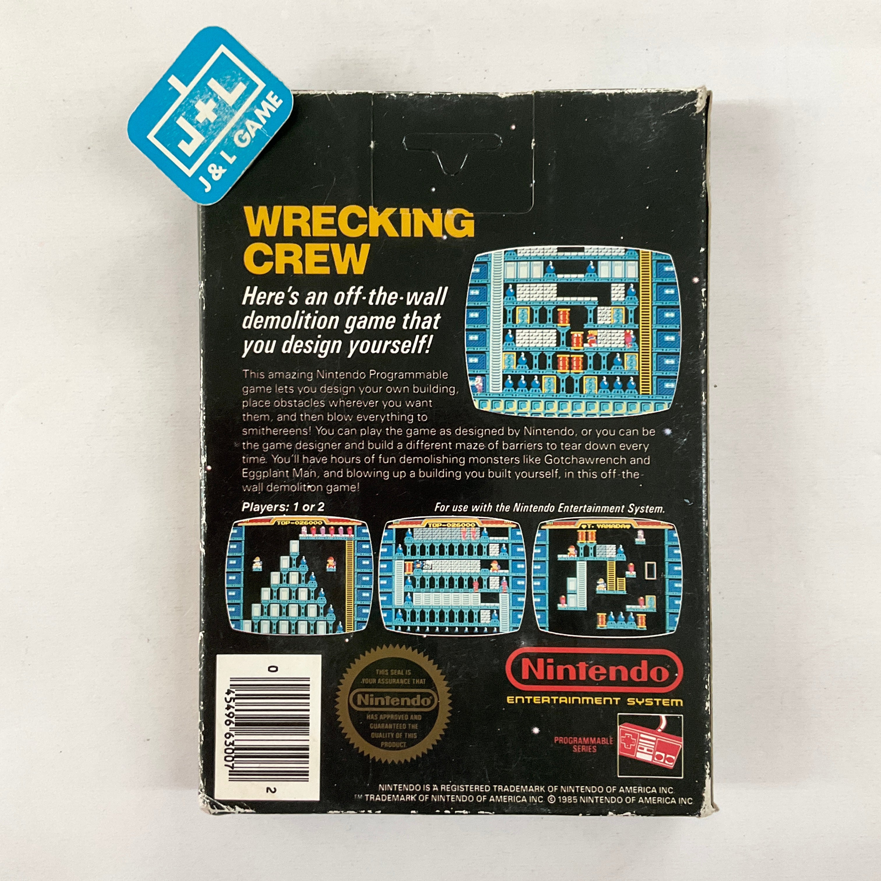 Wrecking Crew - (NES) Nintendo Entertainment System [Pre-Owned] Video Games Nintendo   