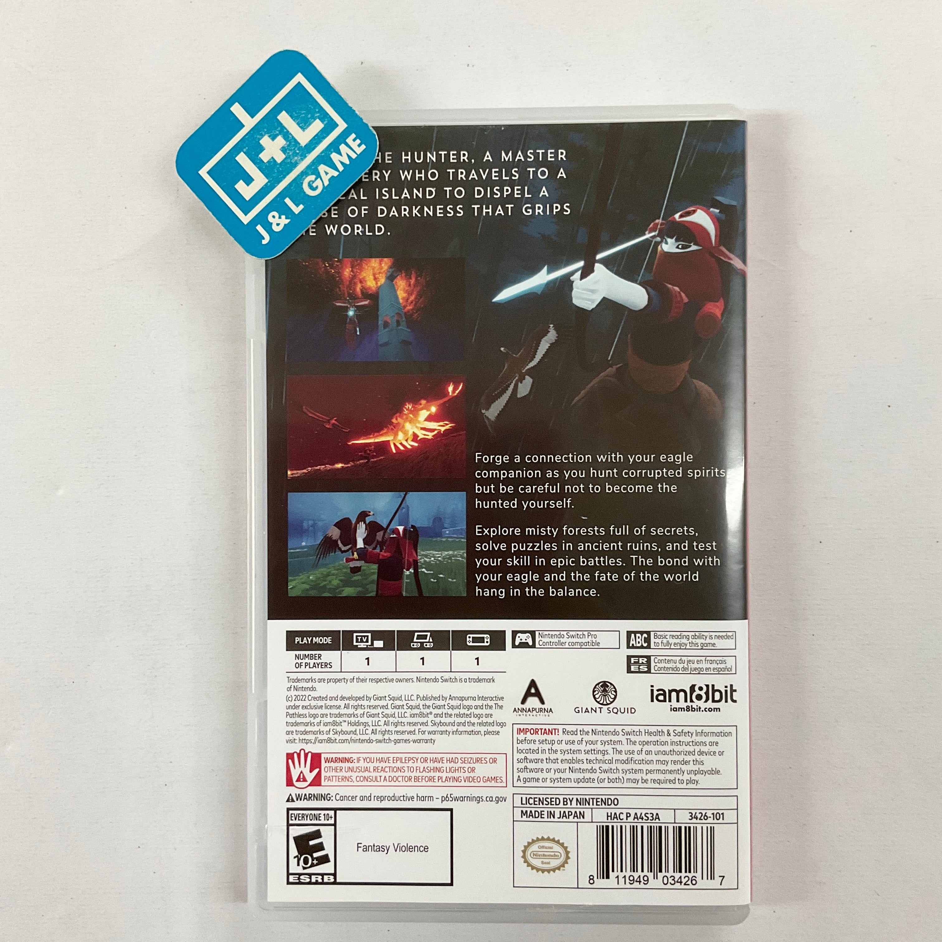 The Pathless - (NSW) Nintendo Switch [Pre-Owned] Video Games Skybound Games   