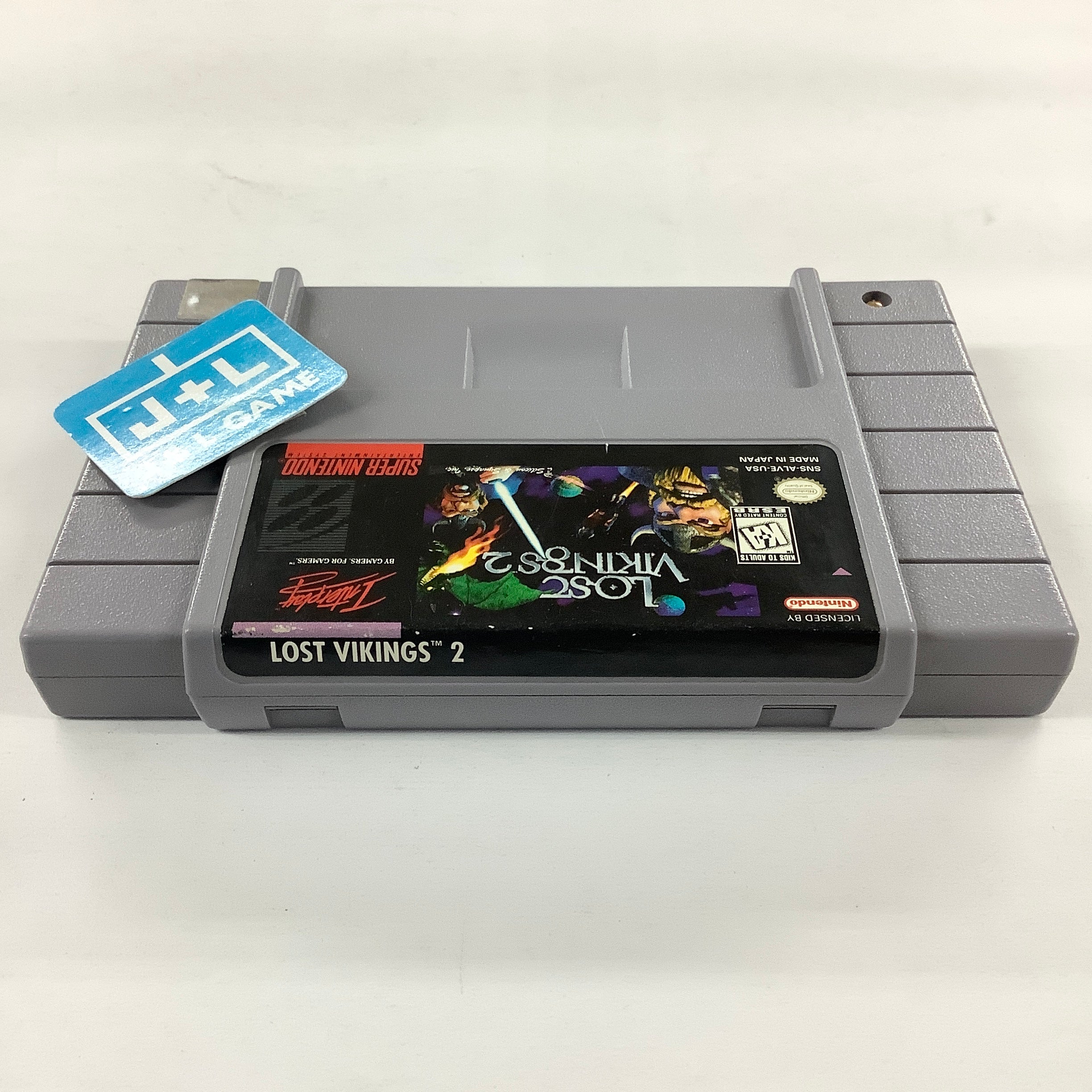 Lost Vikings 2 - (SNES) Super Nintendo [Pre-Owned] Video Games Interplay   