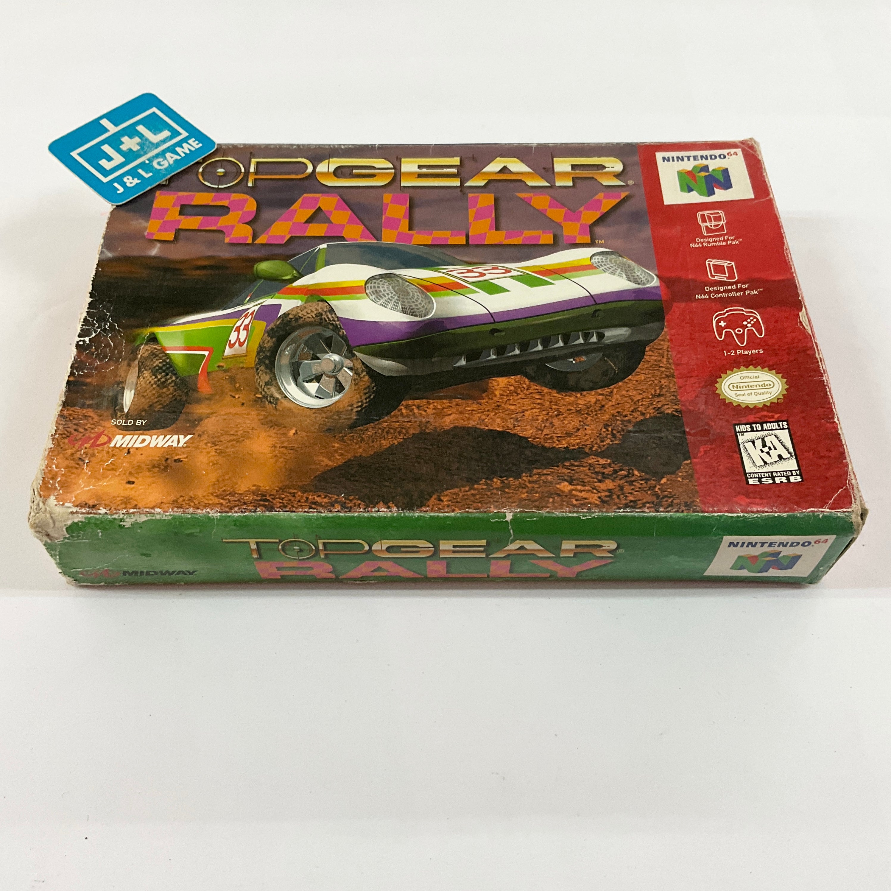 Top Gear Rally - (N64) Nintendo 64 [Pre-Owned] Video Games Kemco   