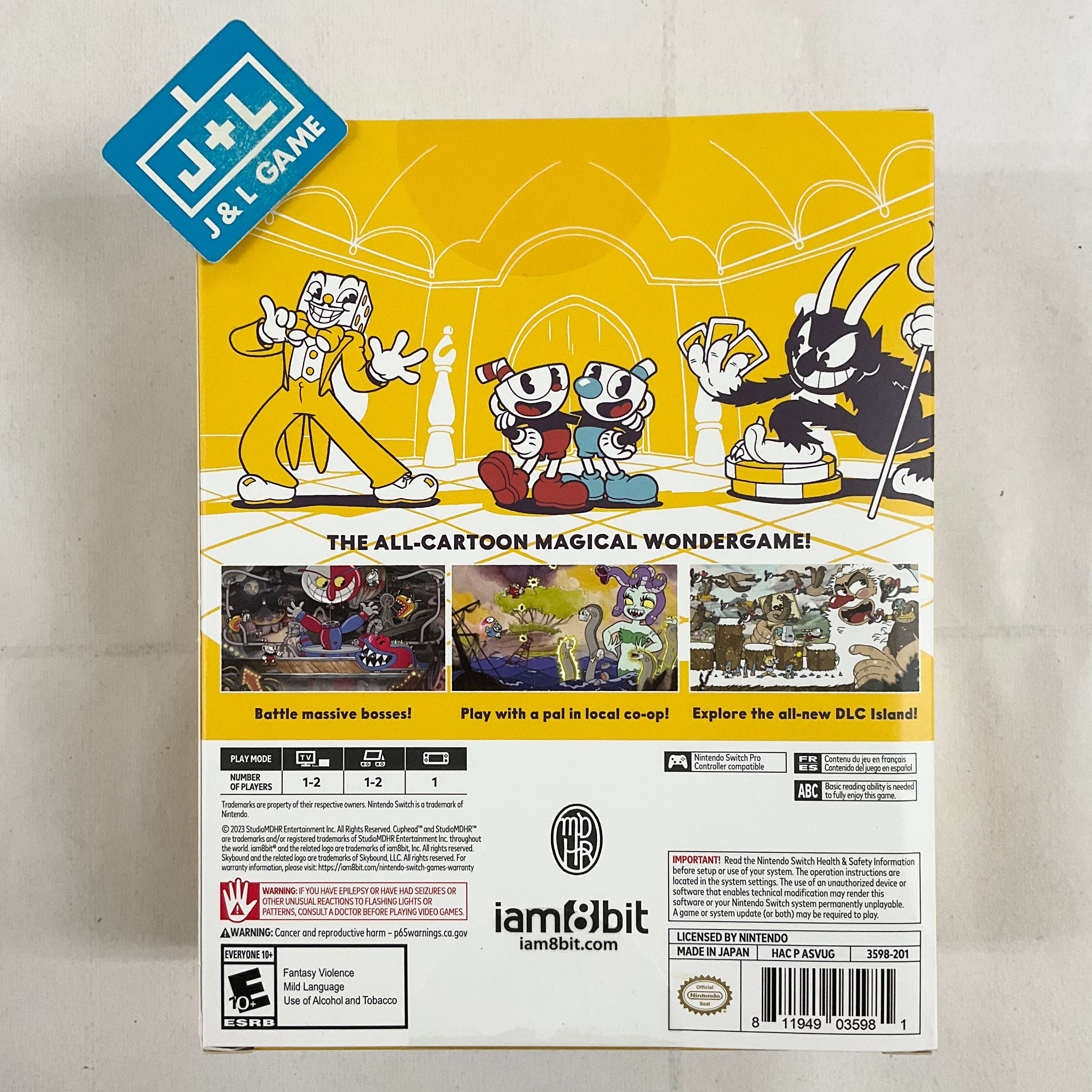 Cuphead (Limited Edition) - (NSW) Nintendo Switch Video Games iam8bit   