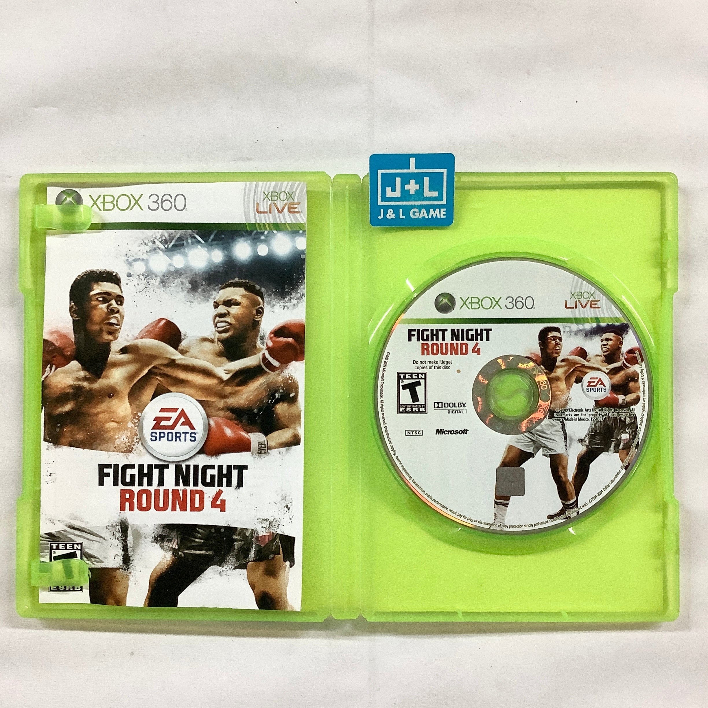 Fight Night Round 4 - Xbox 360 [Pre-Owned] Video Games EA Sports   