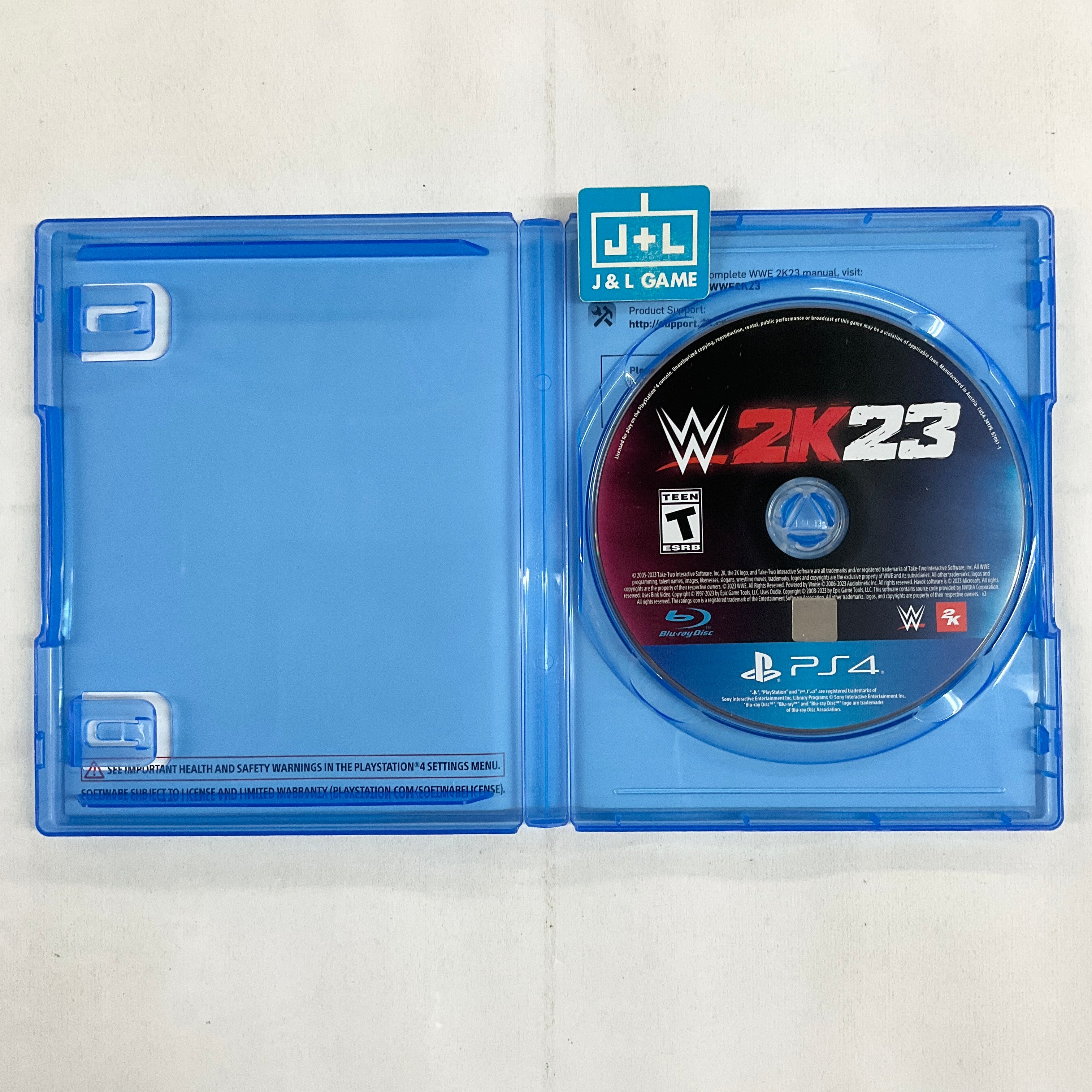 WWE 2K23 - (PS4) PlayStation 4 [Pre-Owned] Video Games 2K   