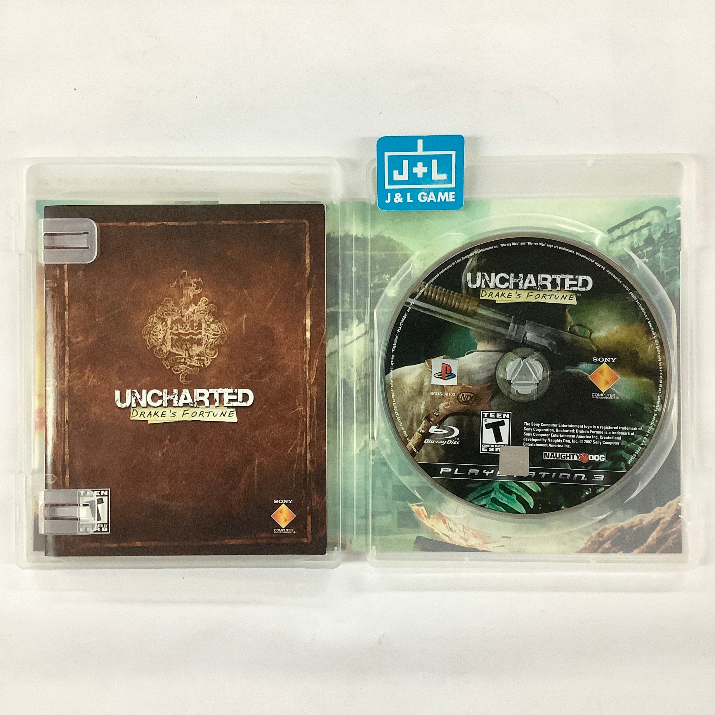 Uncharted: Drake's Fortune - (PS3) PlayStation 3 [Pre-Owned] Video Games SCEA   