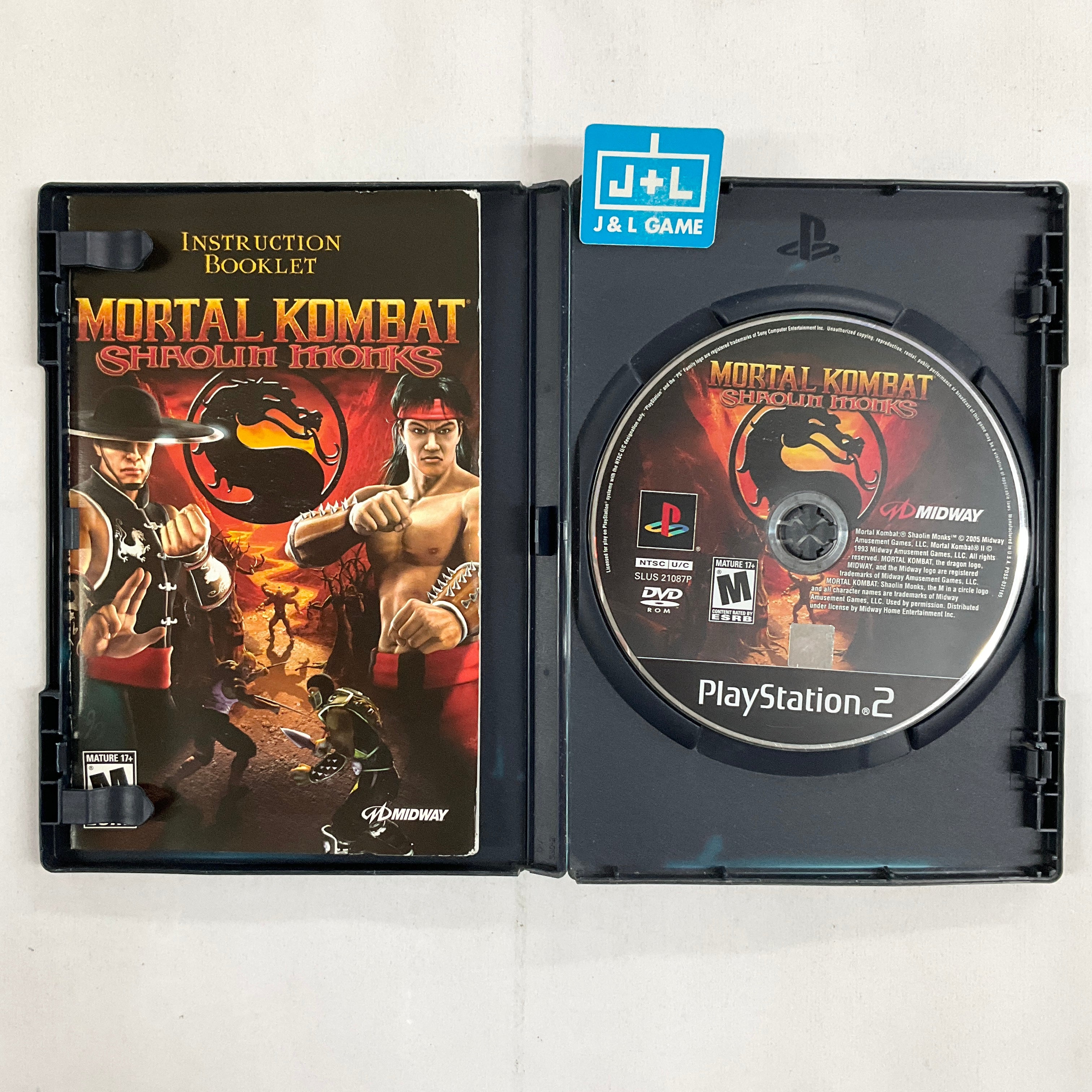 Mortal Kombat: Shaolin Monks - (PS2) PlayStation 2 [Pre-Owned] Video Games Midway   