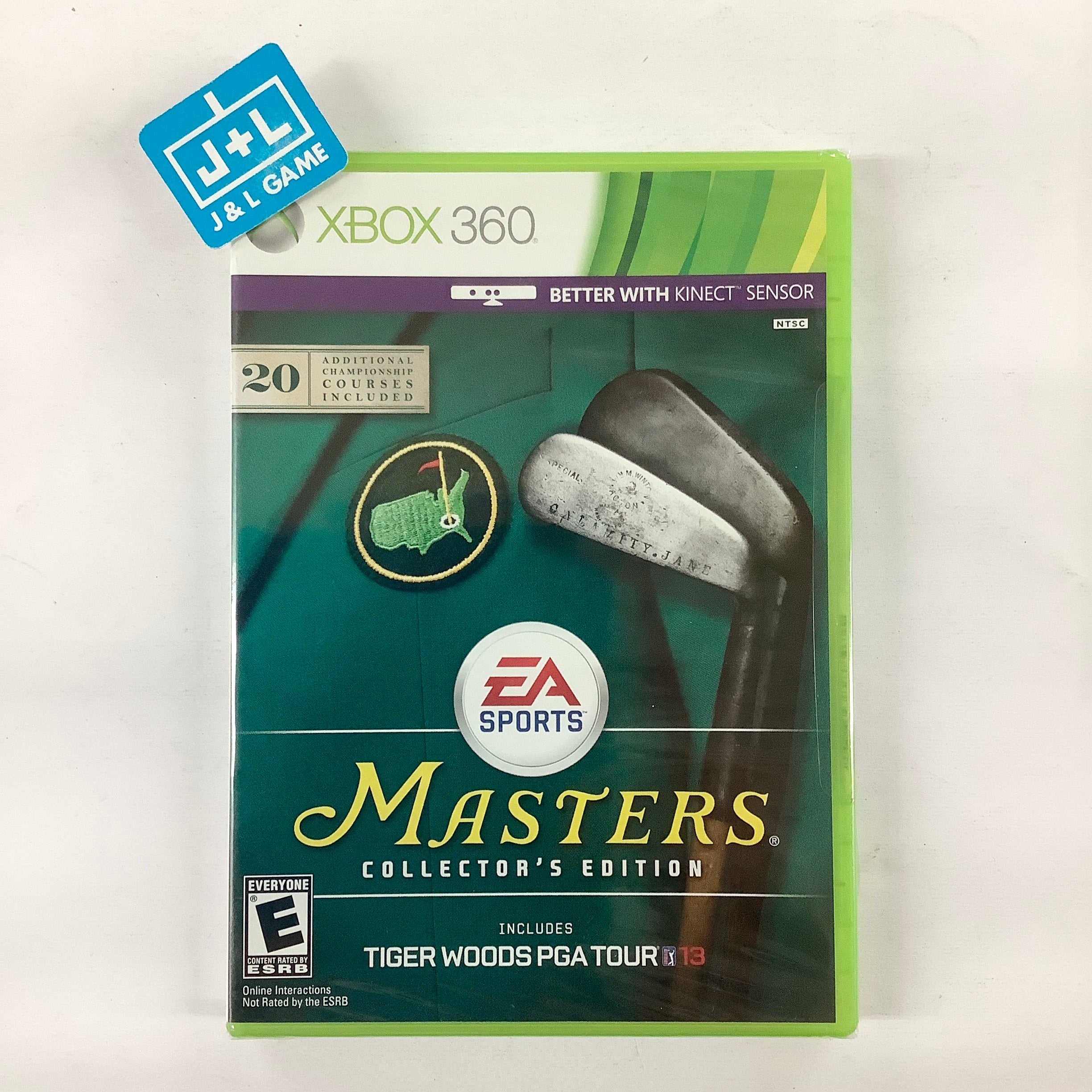 Tiger Woods PGA TOUR 13: The Masters Collector's Edition - Xbox 360 Video Games Electronic Arts   