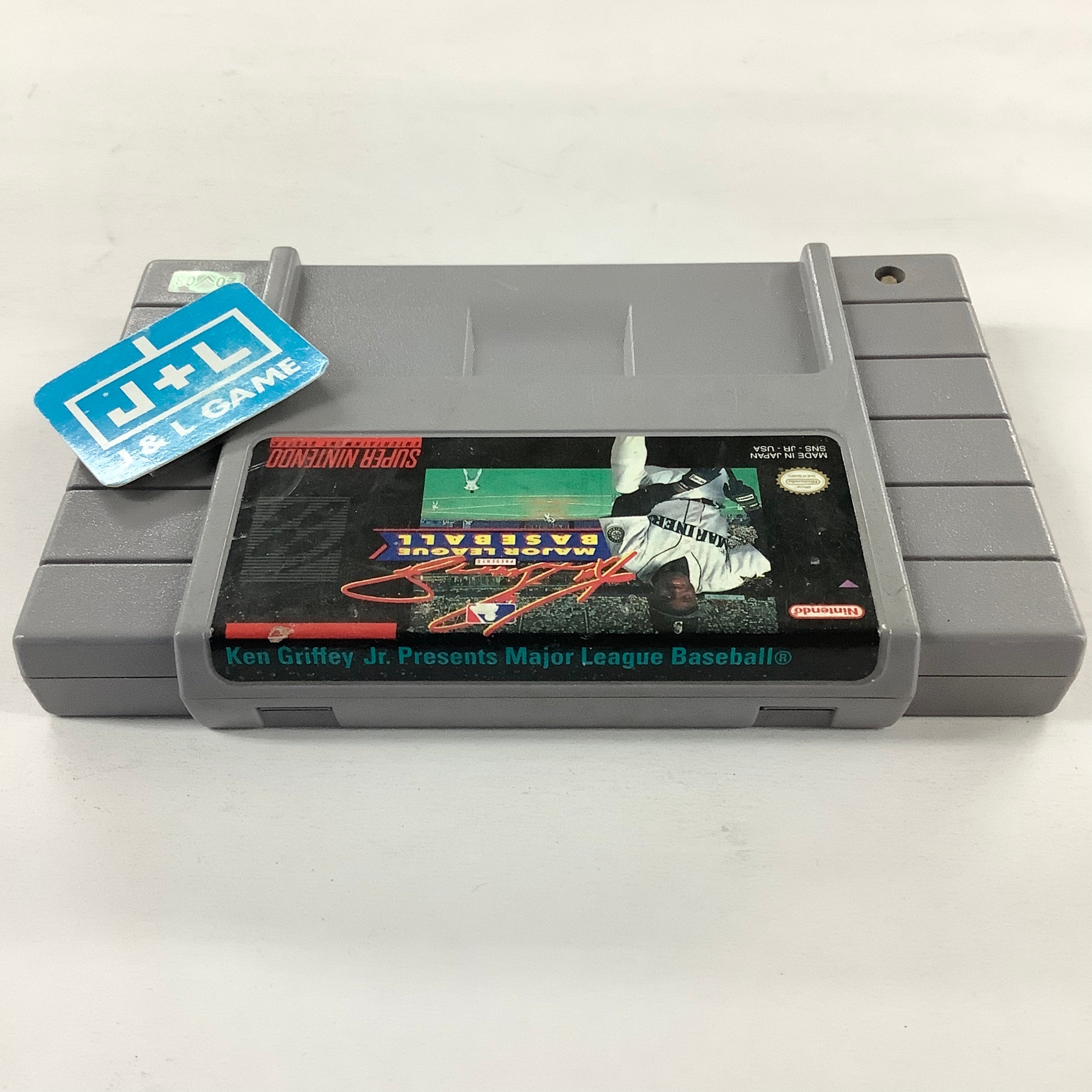 Ken Griffey Jr. Presents Major League Baseball - (SNES) Super Nintendo [Pre-Owned] Video Games Nintendo   