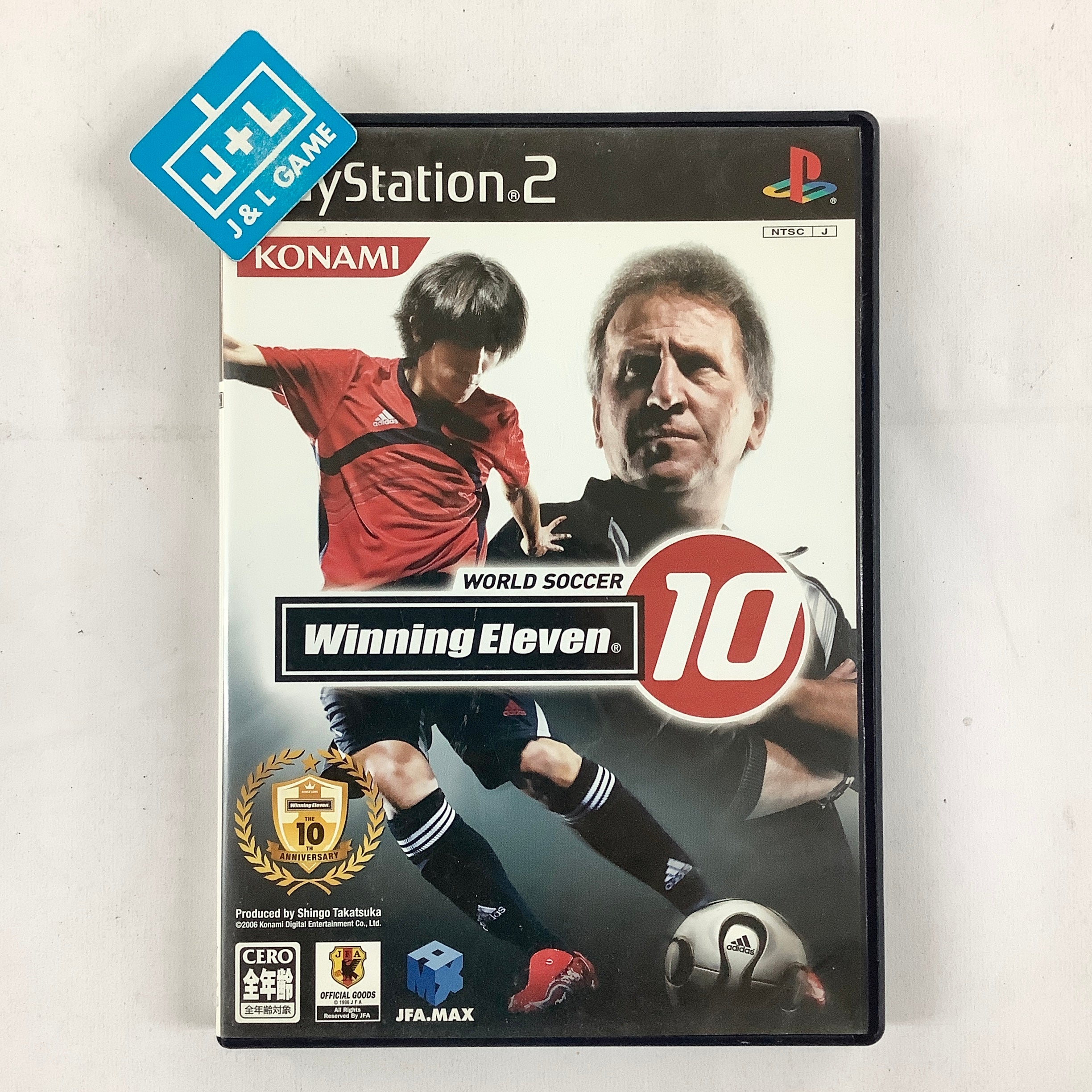 World Soccer Winning Eleven 10 - (PS2) PlayStation 2 [Pre-Owned] (Japanese Import) Video Games Konami   