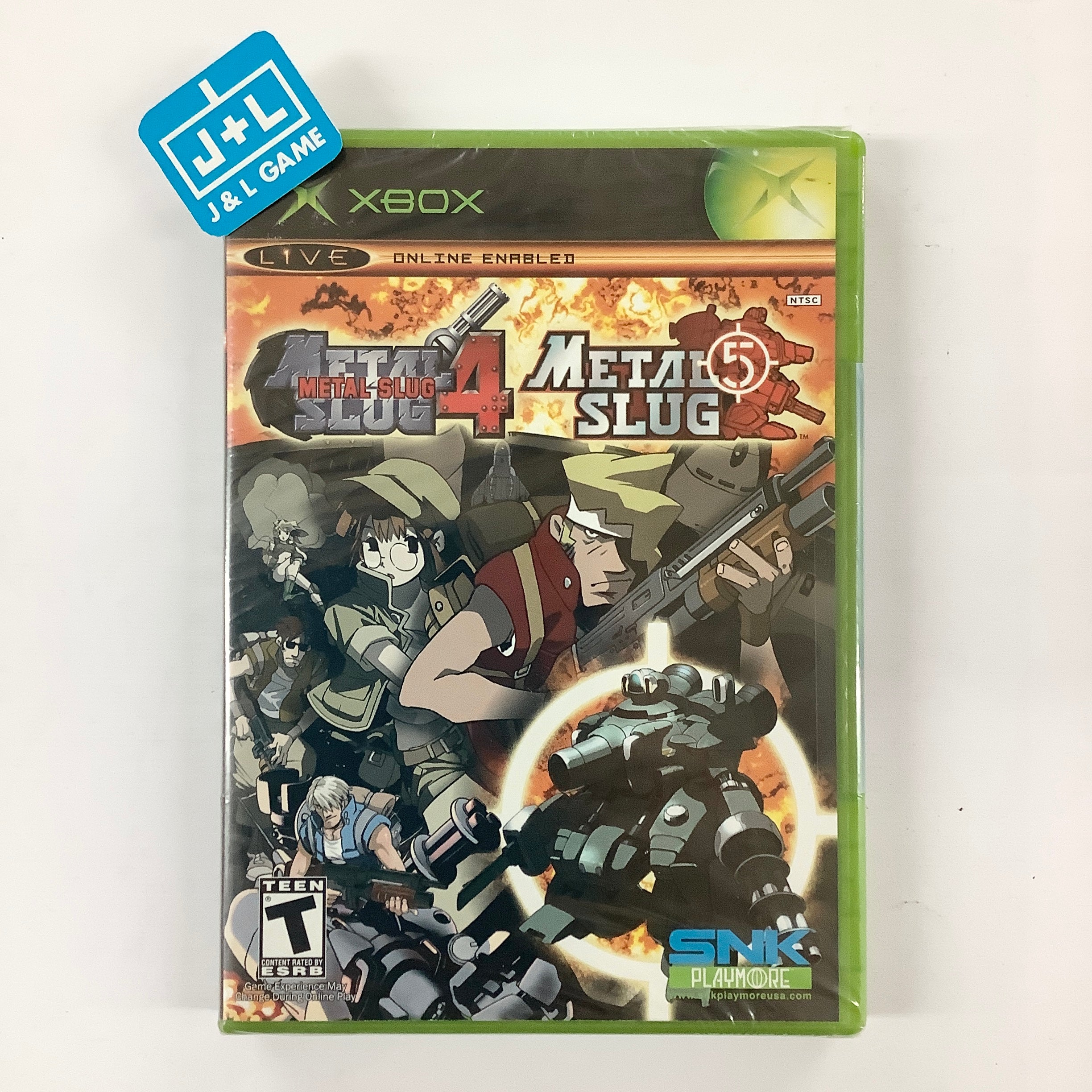 Metal Slug 4 & 5 - (XB) Xbox Video Games SNK Playmore   