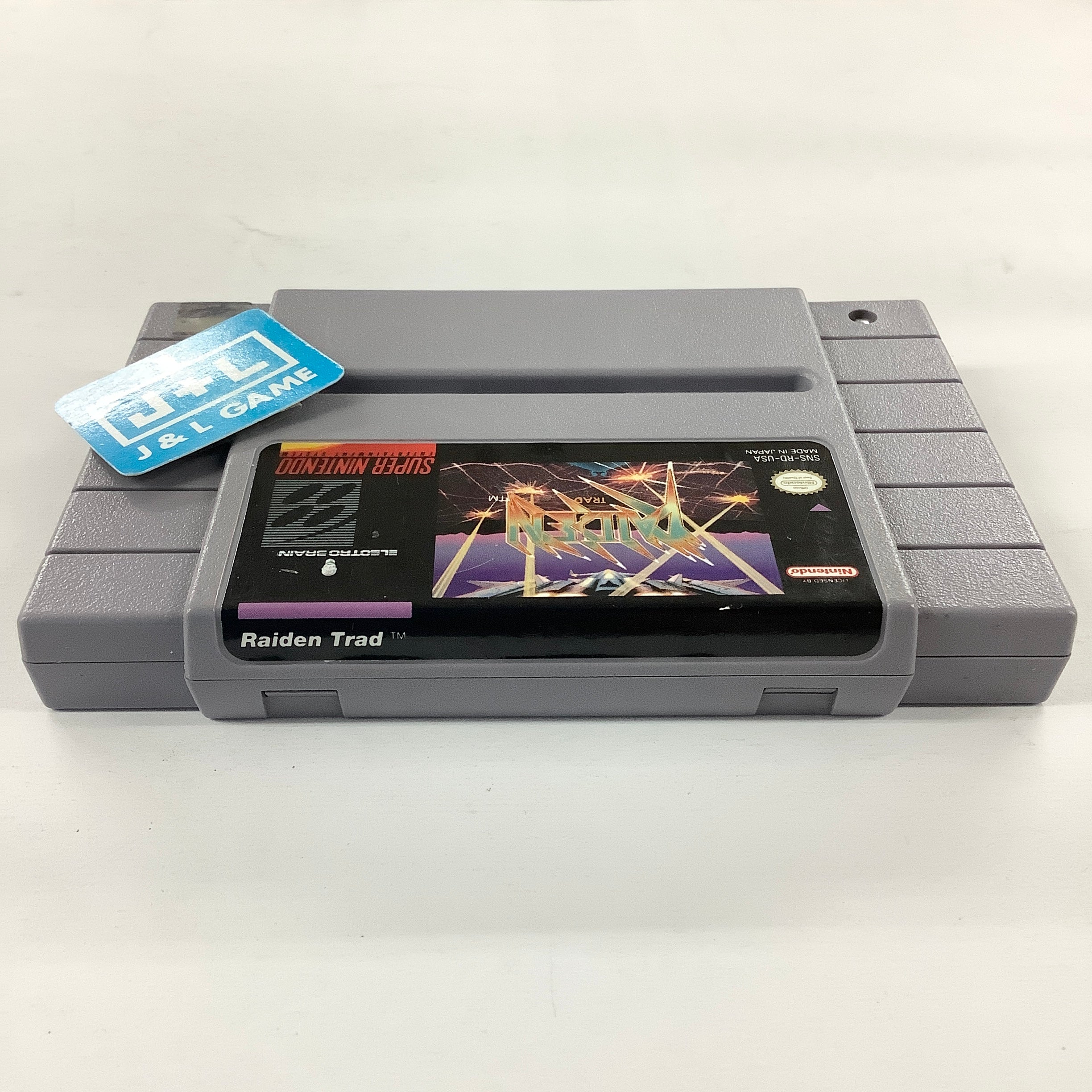 Raiden Trad - (SNES) Super Nintendo [Pre-Owned] Video Games Electro Brain   