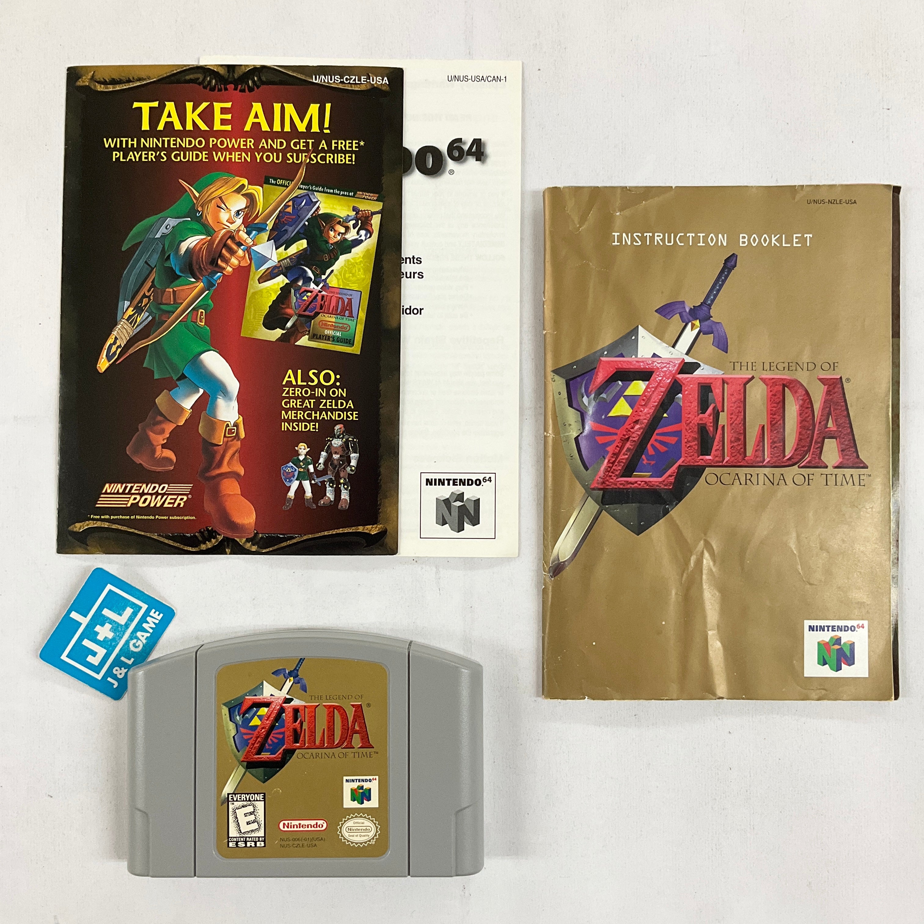 The Legend of Zelda: Ocarina of Time - (N64) Nintendo 64 [Pre-Owned] Video Games Nintendo   