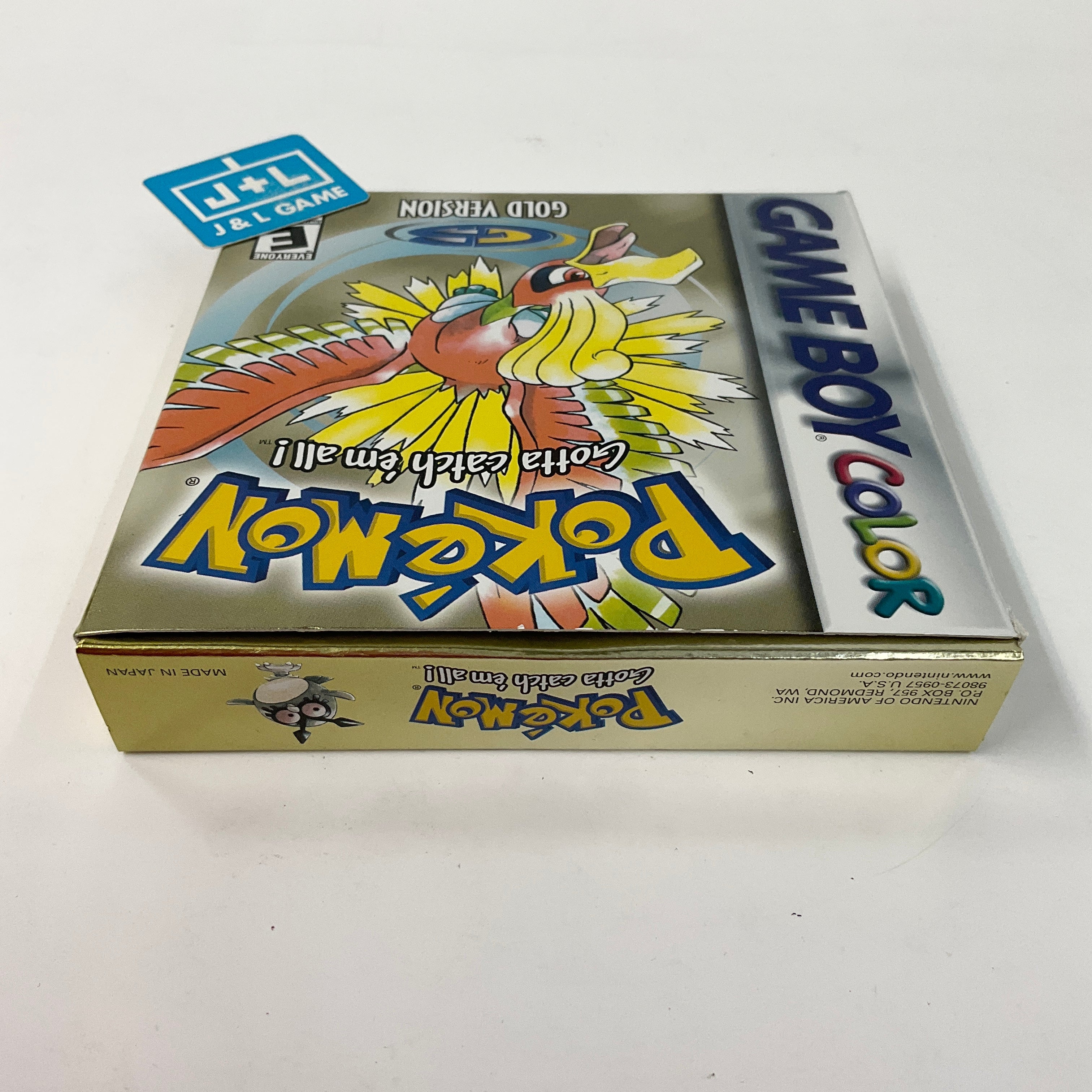 Pokemon Gold Version - (GBC) Game Boy Color [Pre-Owned] Video Games Nintendo   