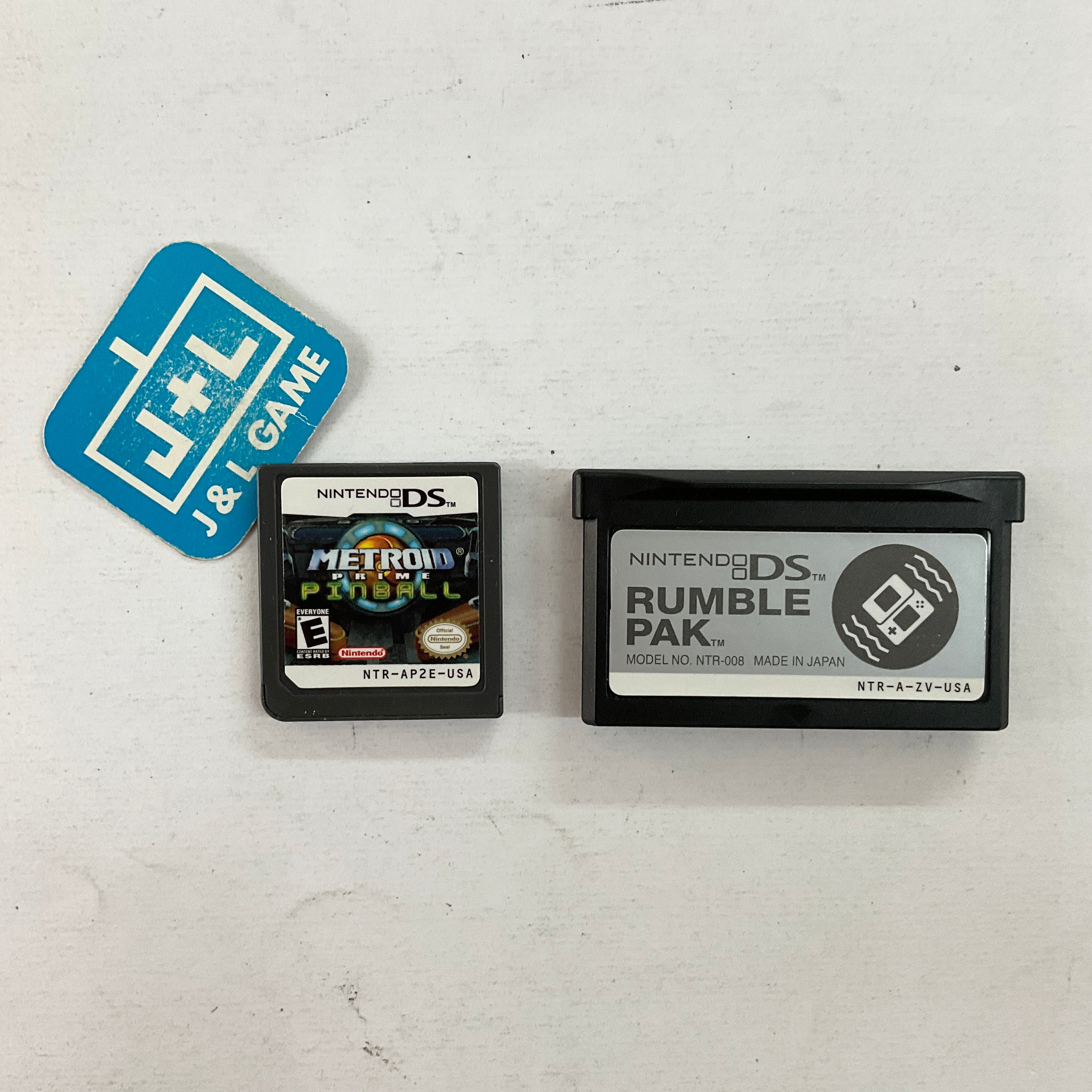 Metroid Prime Pinball (w/ Rumble Pak) - (NDS) Nintendo DS [Pre-Owned] Video Games Nintendo   