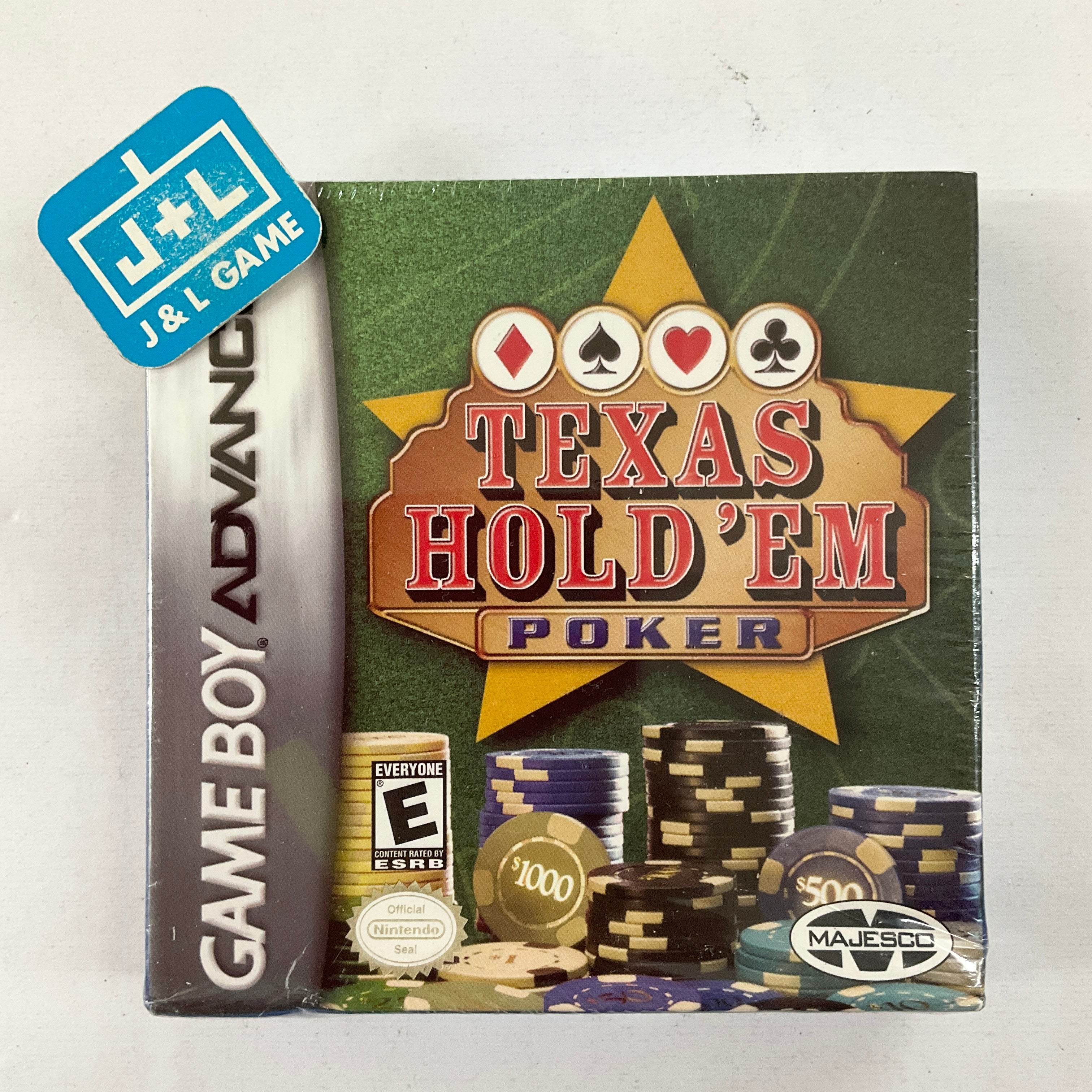 Texas Hold 'Em Poker - (GBA) Game Boy Advance Video Games Majesco   