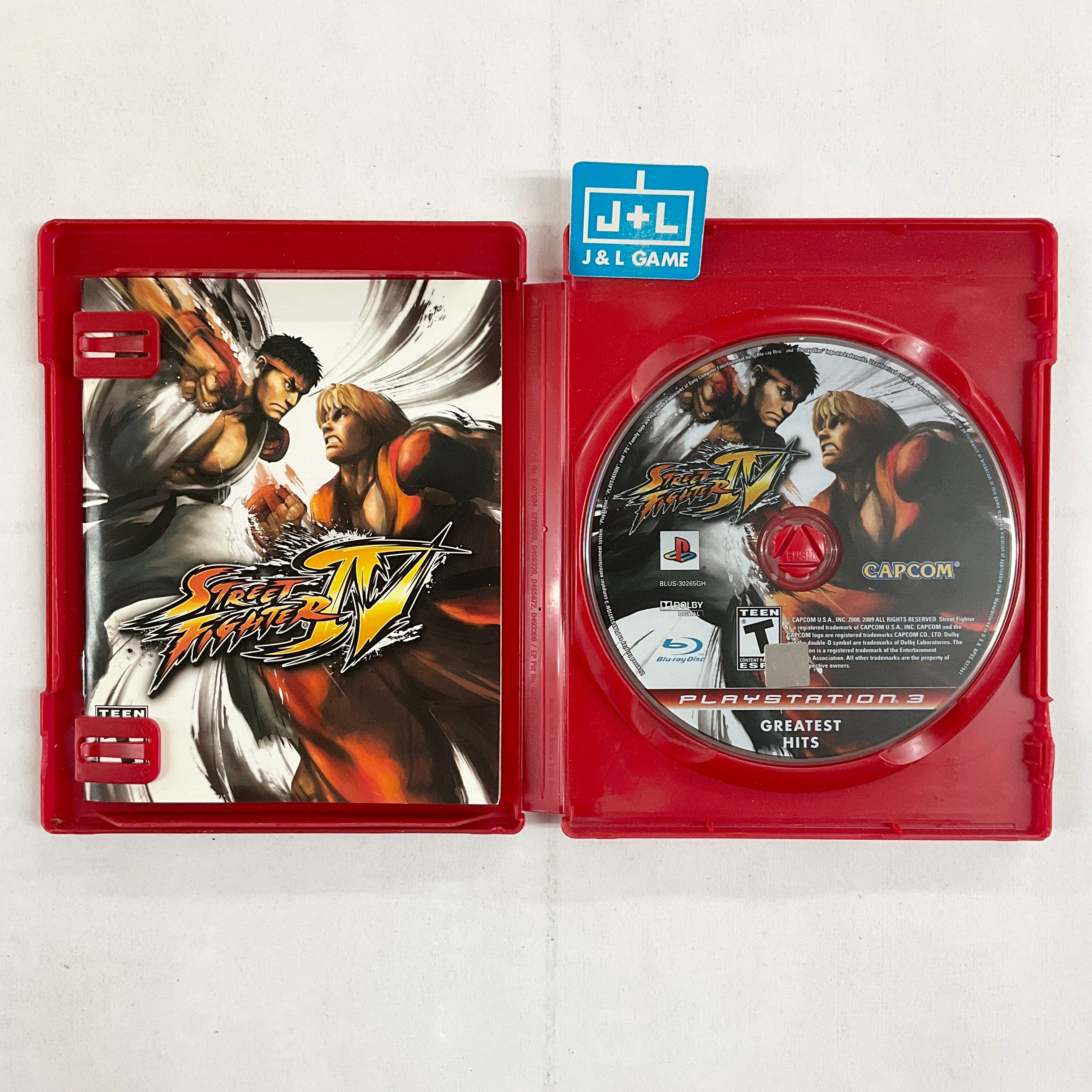 Street Fighter IV (Greatest Hits) - (PS3) PlayStation 3 [Pre-Owned] Video Games Capcom   