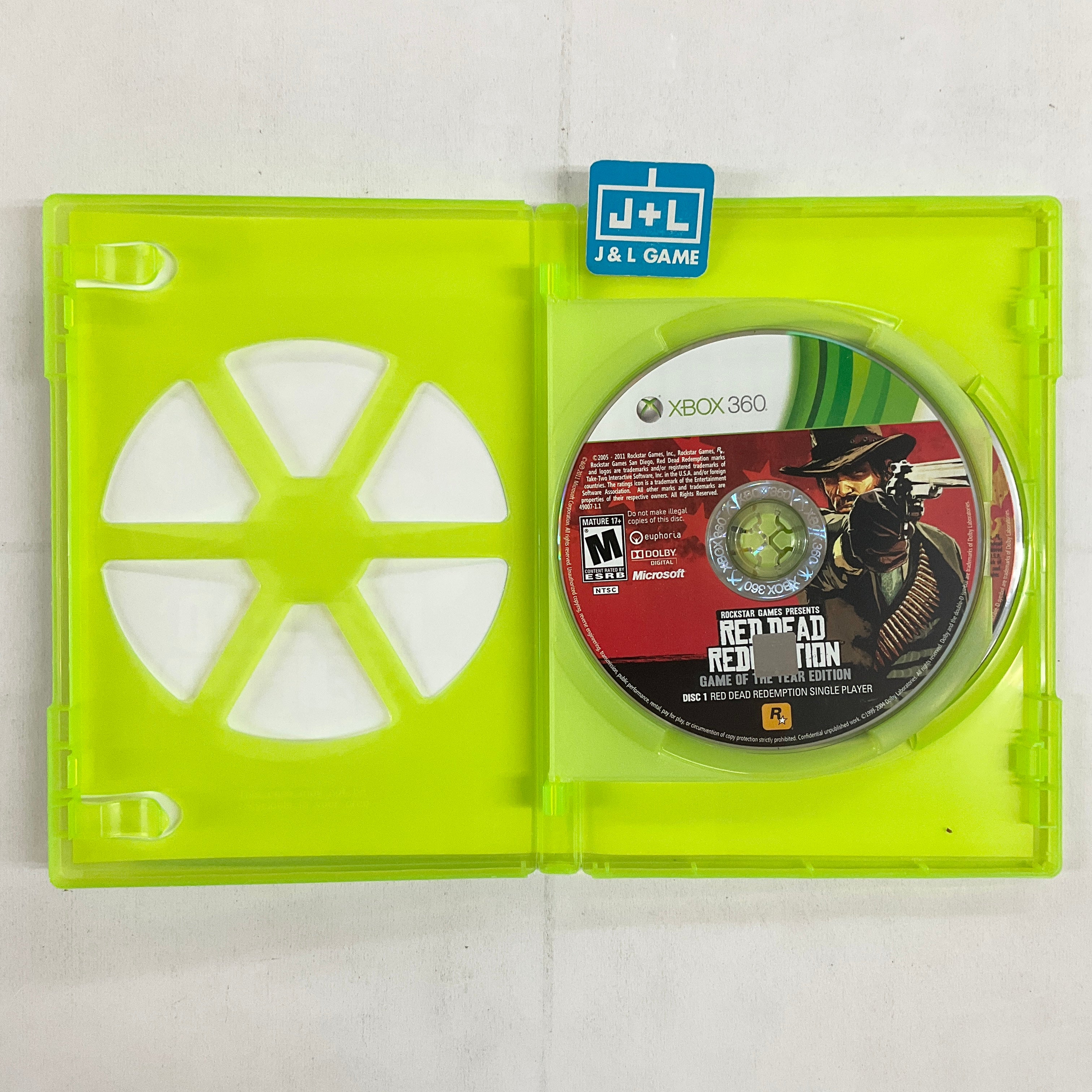 Red Dead Redemption Game of the Year Edition - (XB1) Xbox One & Xbox 360 [Pre-Owned] Video Games Rockstar Games   