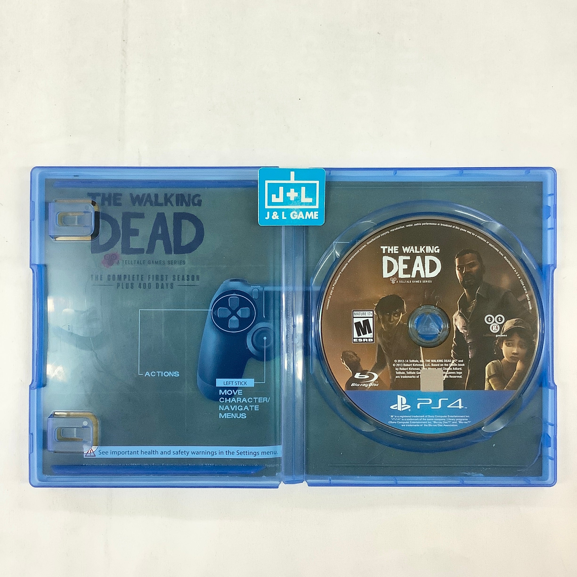 The Walking Dead: The Complete First Season - (PS4) PlayStation 4 [Pre-Owned] Video Games Telltale Games   