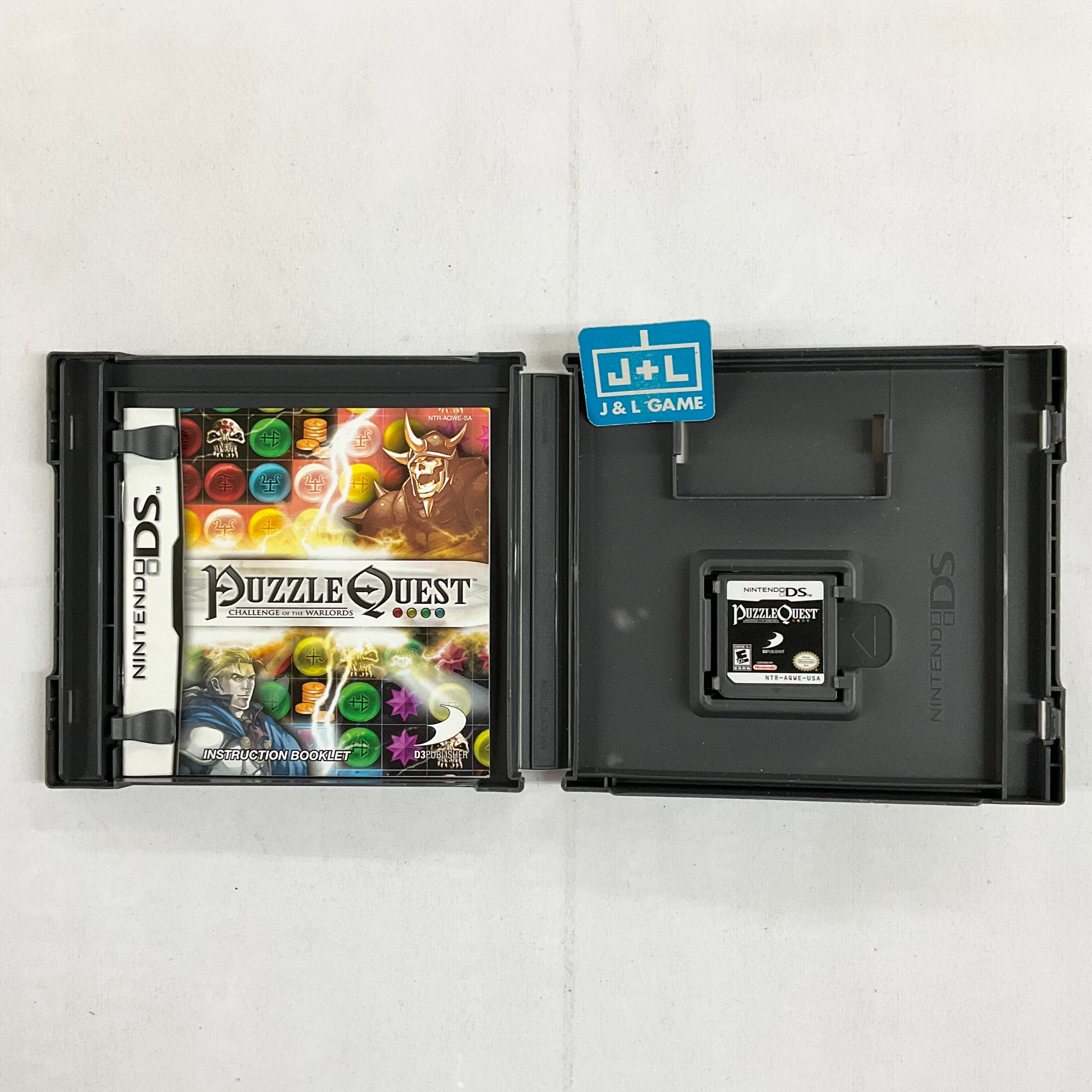 Puzzle Quest: Challenge of the Warlords - (NDS) Nintendo DS [Pre-Owned] Video Games D3 Publisher   