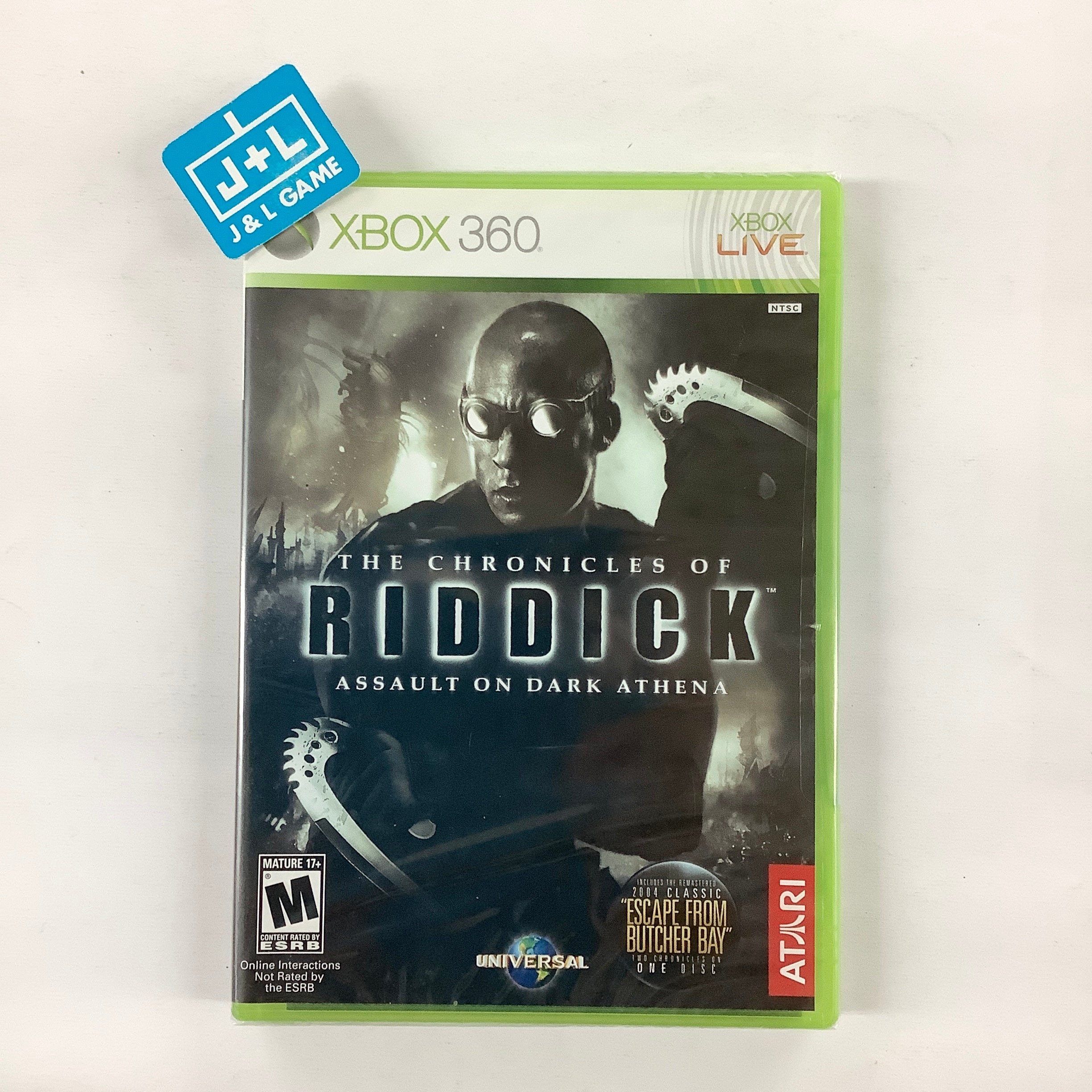 The Chronicles of Riddick: Assault on Dark Athena - Xbox 360 Video Games Atari SA   