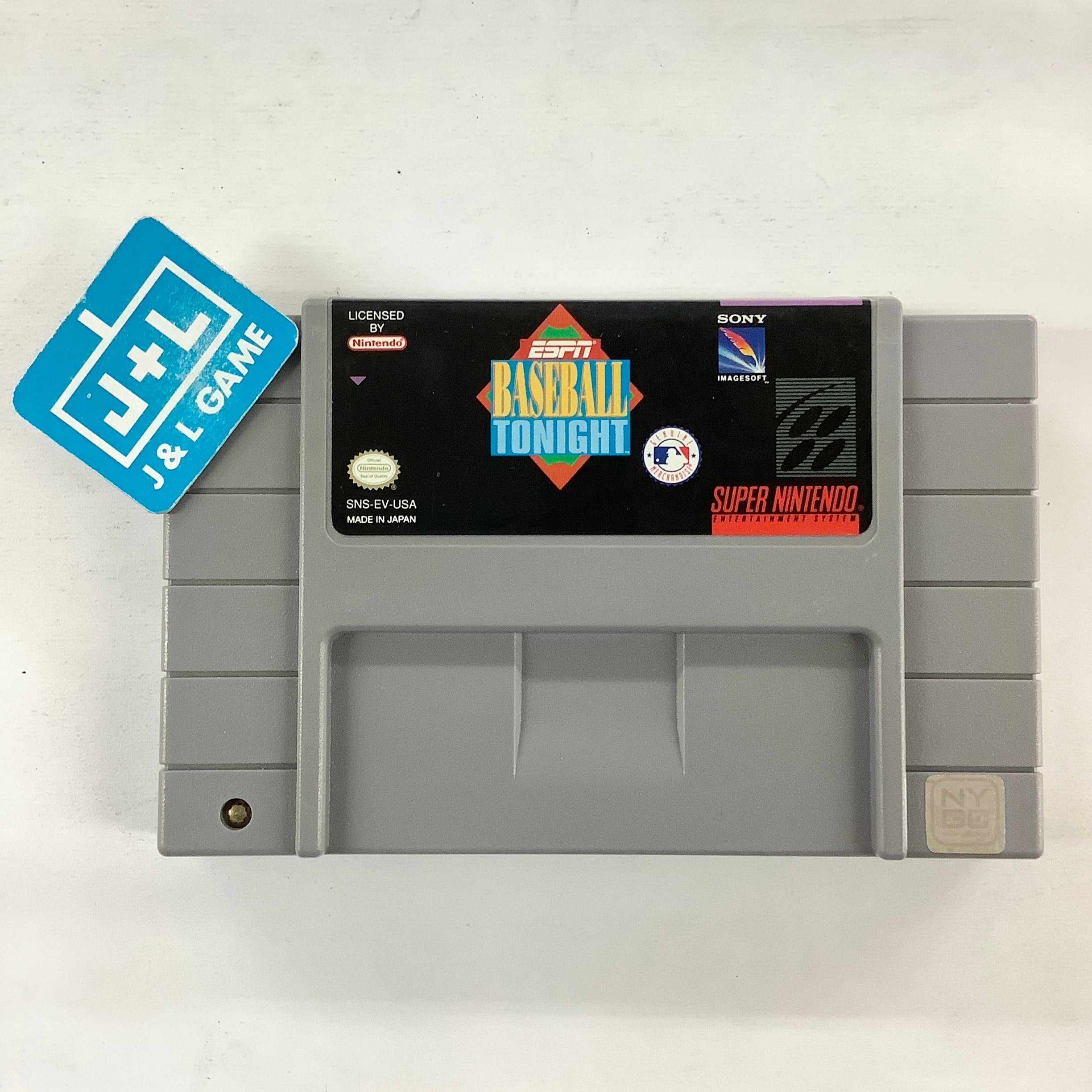 ESPN Baseball Tonight - (SNES) Super Nintendo [Pre-Owned] Video Games Sony Imagesoft   