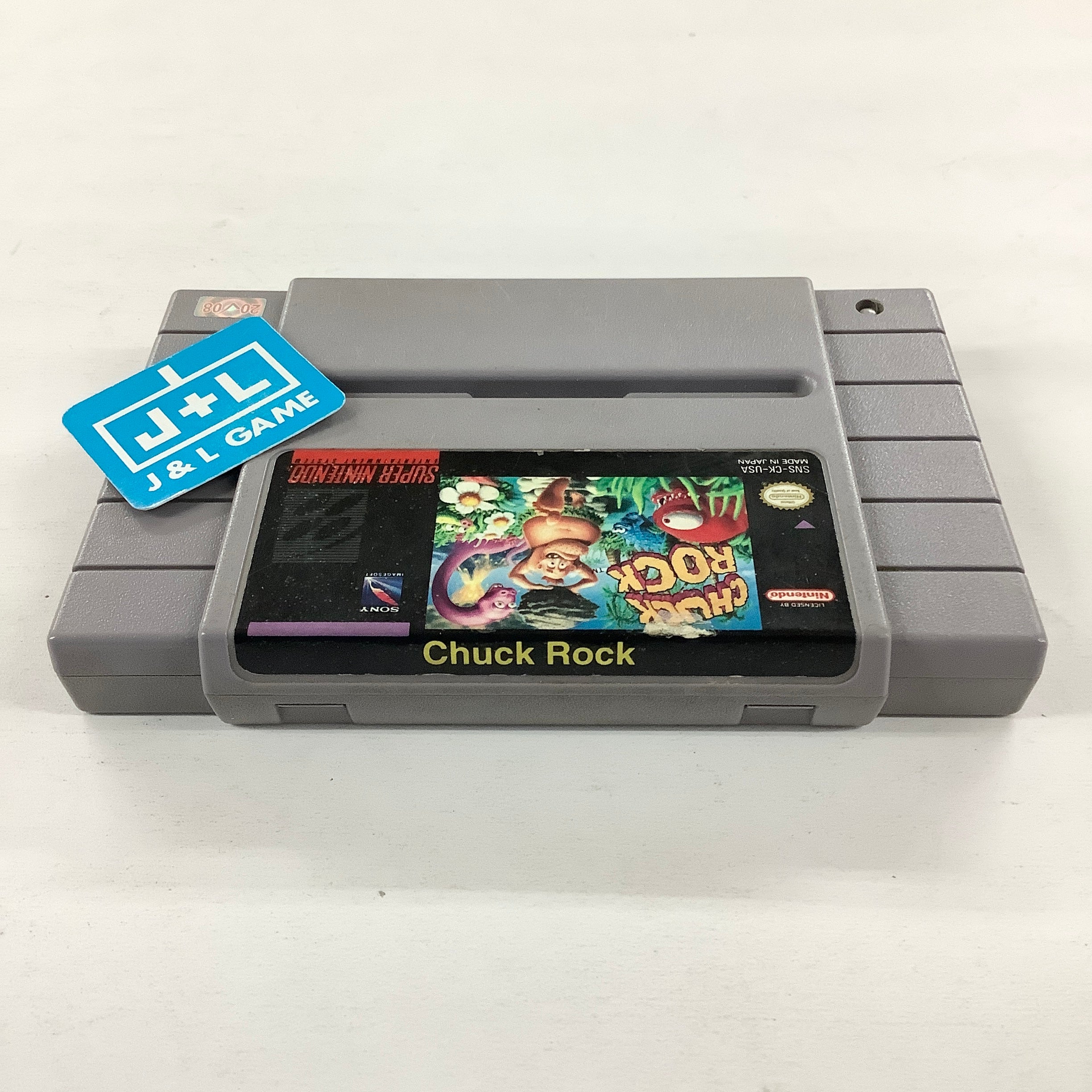 Chuck Rock - (SNES) Super Nintendo [Pre-Owned] Video Games Sony Imagesoft   