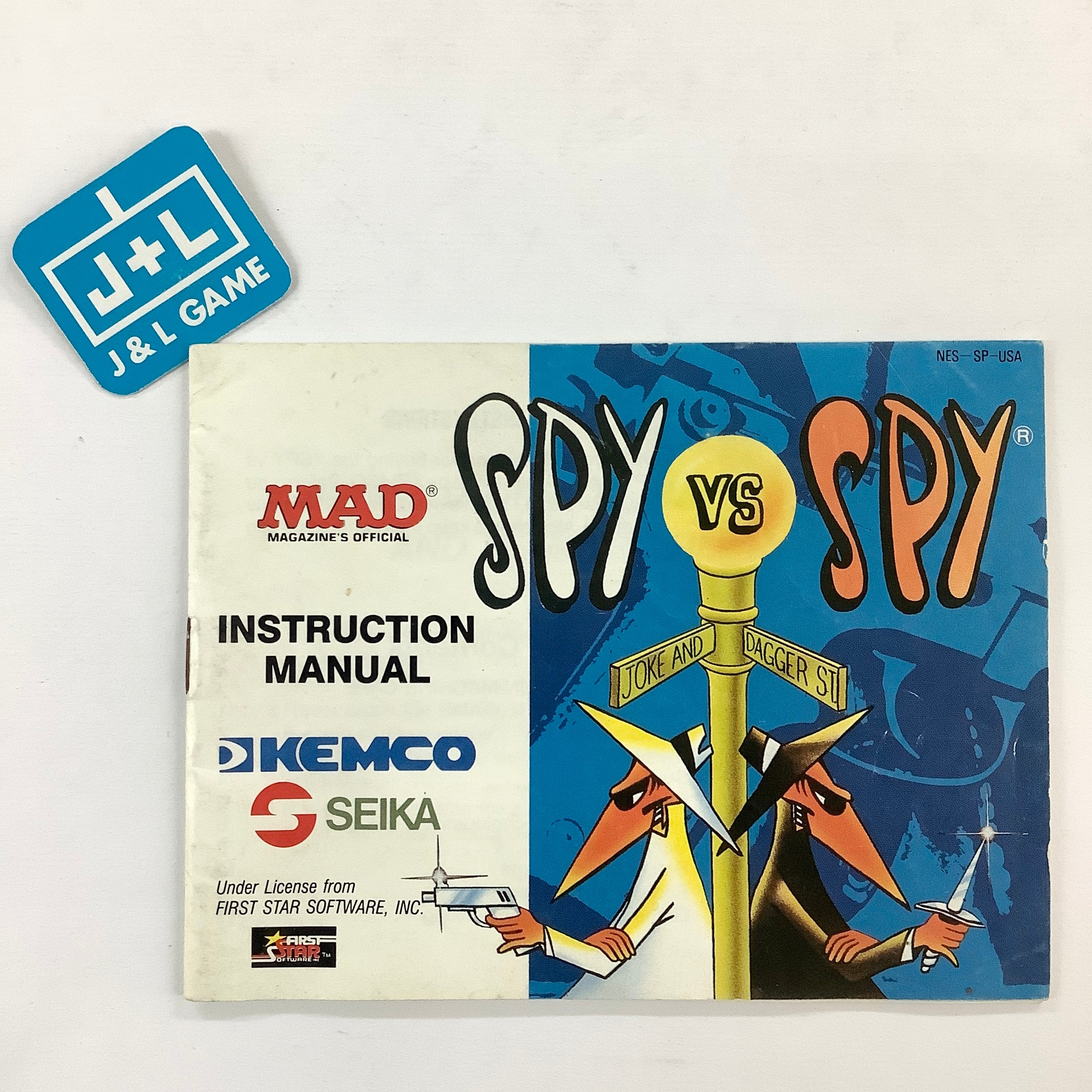 Spy vs. Spy - (NES) Nintendo Entertainment System [Pre-Owned] Video Games Kemco   