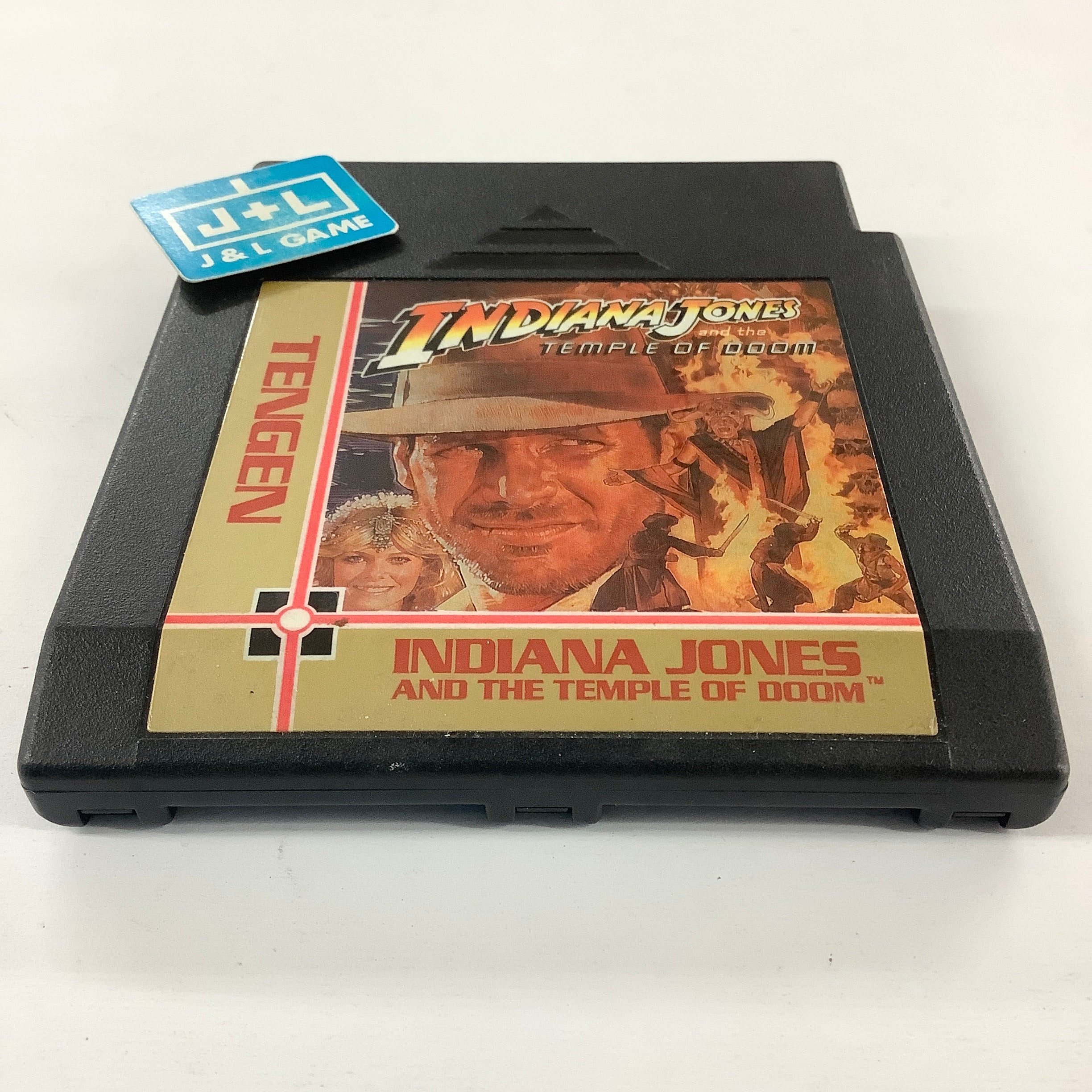 Indiana Jones and the Temple of Doom (Tengen) - (NES) Nintendo Entertainment System [Pre-Owned] Video Games Tengen   