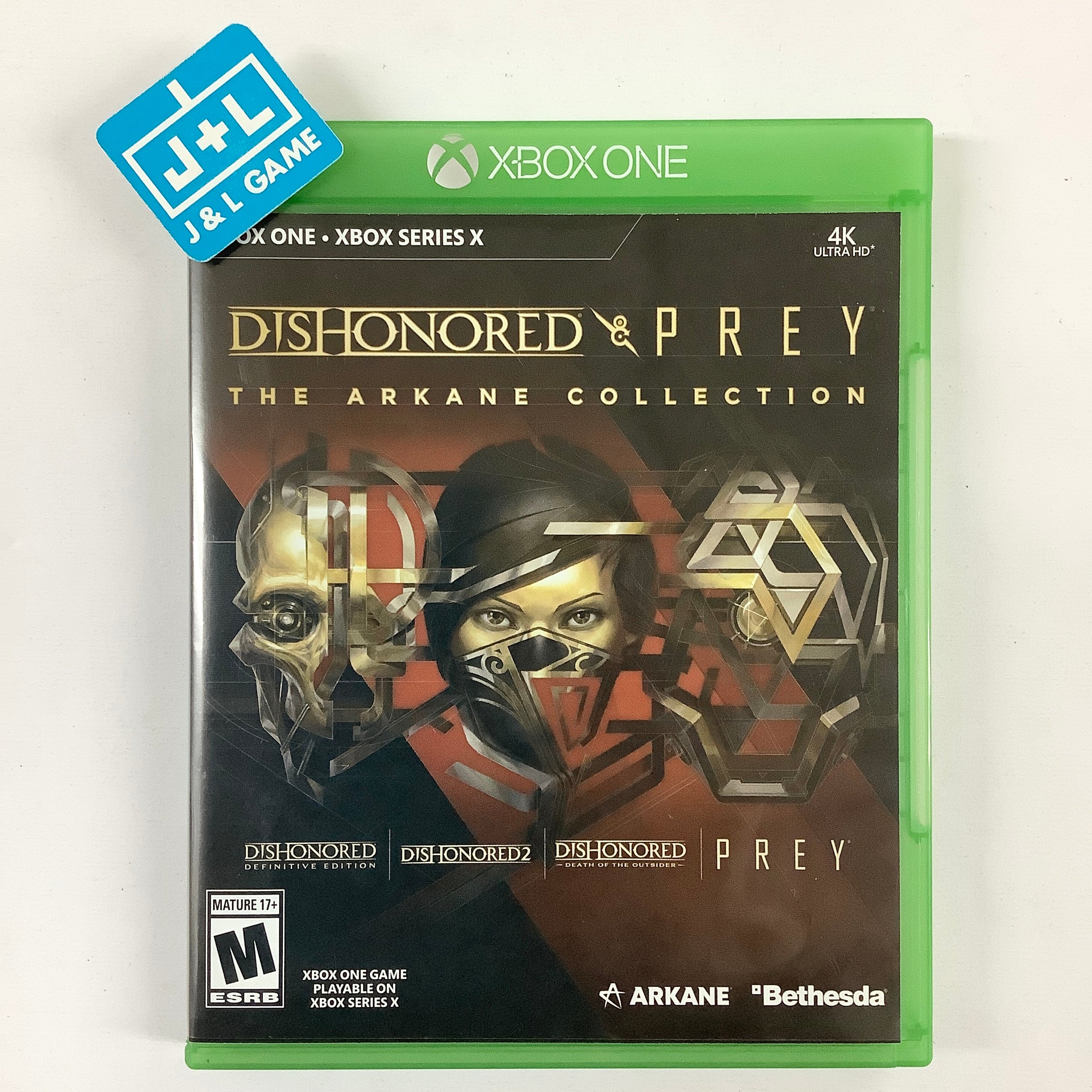 Dishonored and Prey: The Arkane Collection - (XB1) Xbox One [Pre-Owned] Video Games Bethesda   